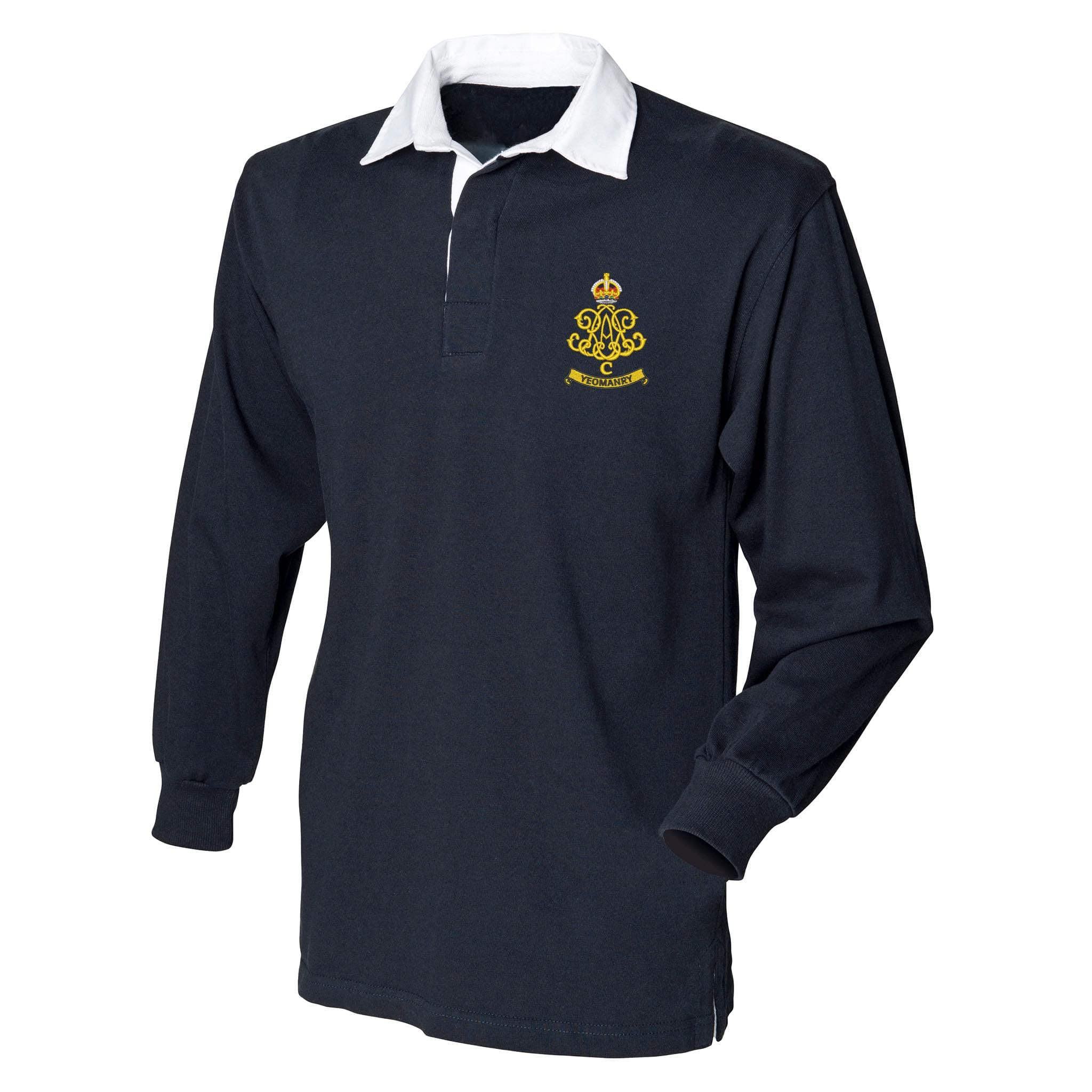 100th Regiment Royal Artillery Front Row Long Sleeve Rugby Shirt - Image 6