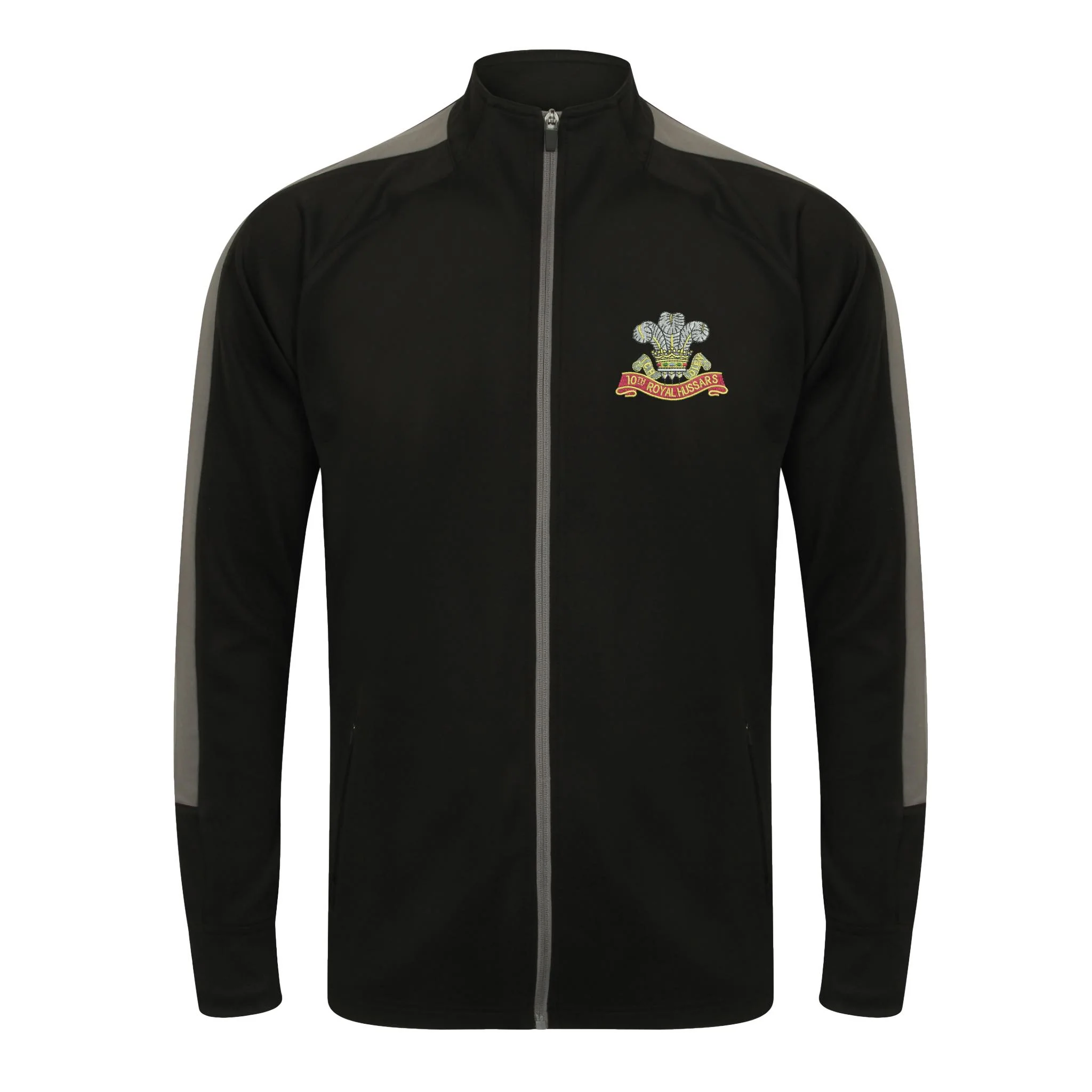 10th Royal Hussars Knitted Tracksuit Top - Image 3