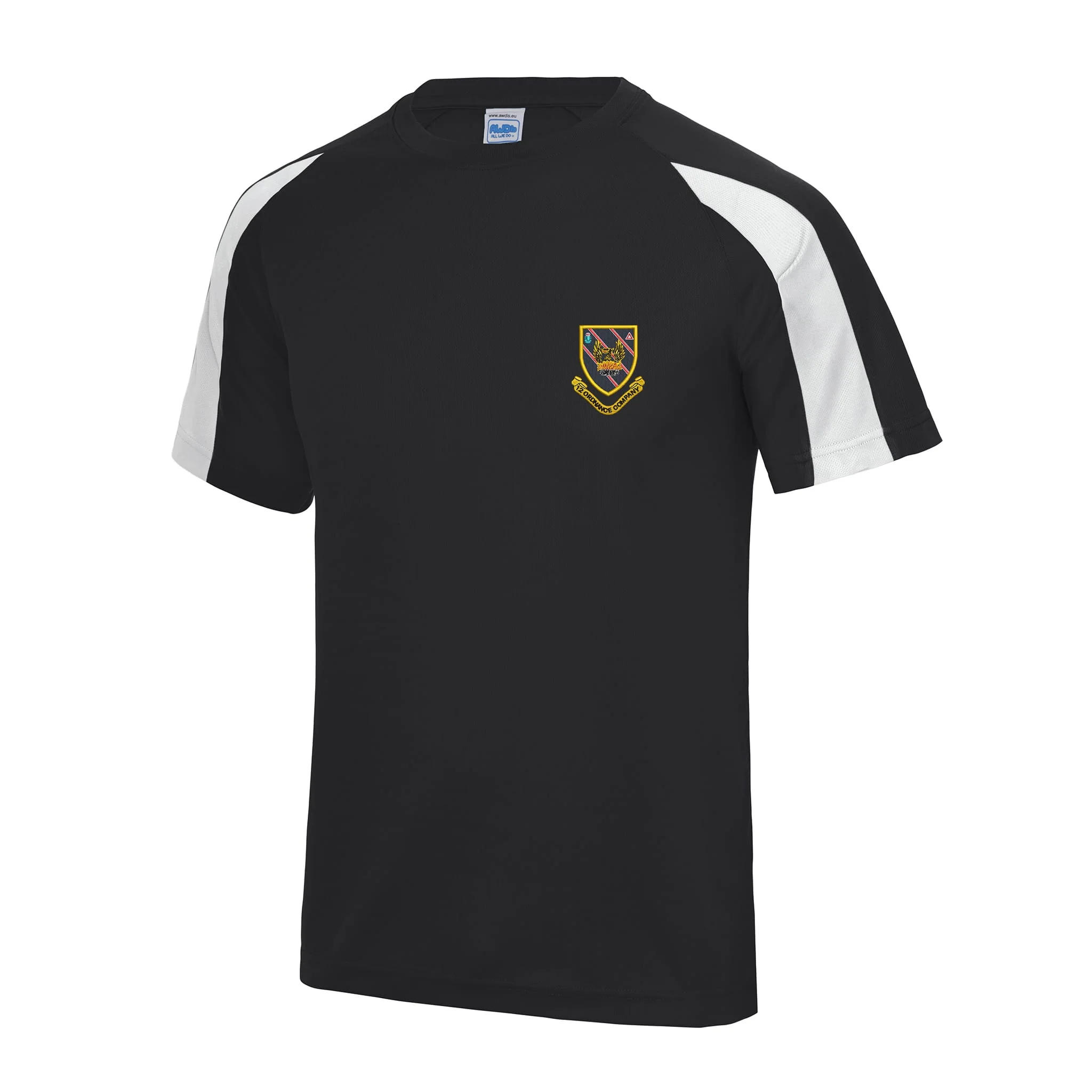12 Ordnance Company Contrast Polyester T-Shirt - Image 4