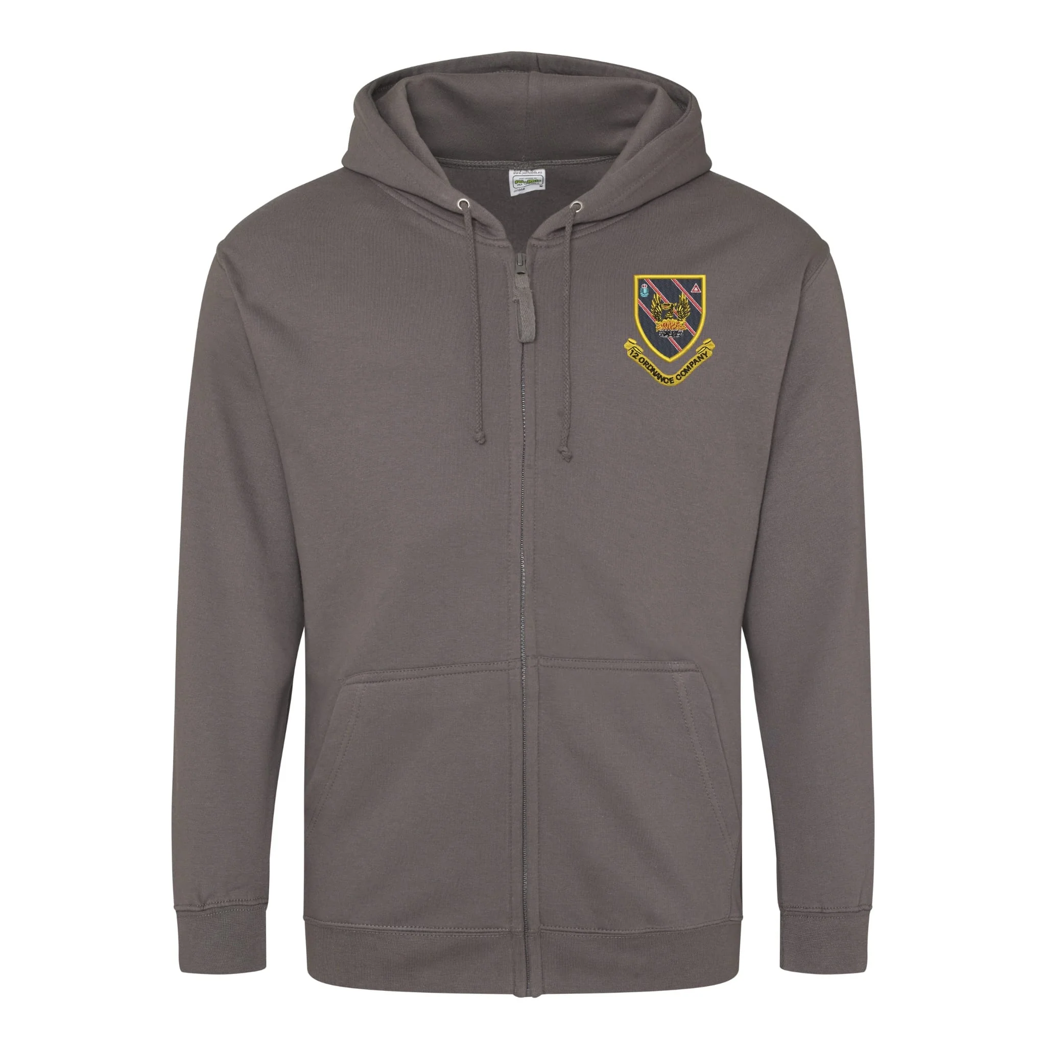 12 Ordnance Company Zipped Hoodie - Image 3