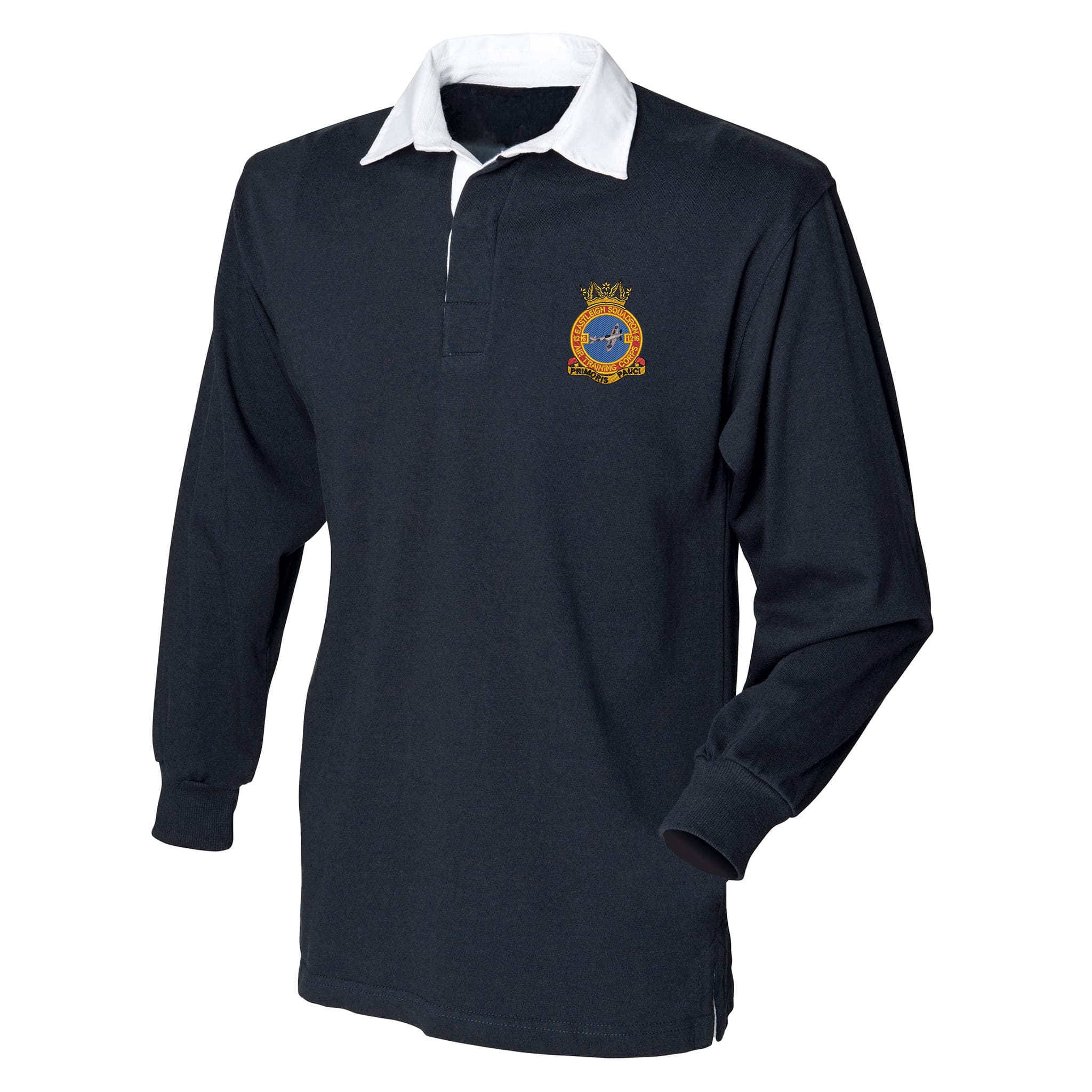 RAF Air Cadets - 1216 Eastleigh Front Row Long Sleeve Rugby Shirt - Image 5