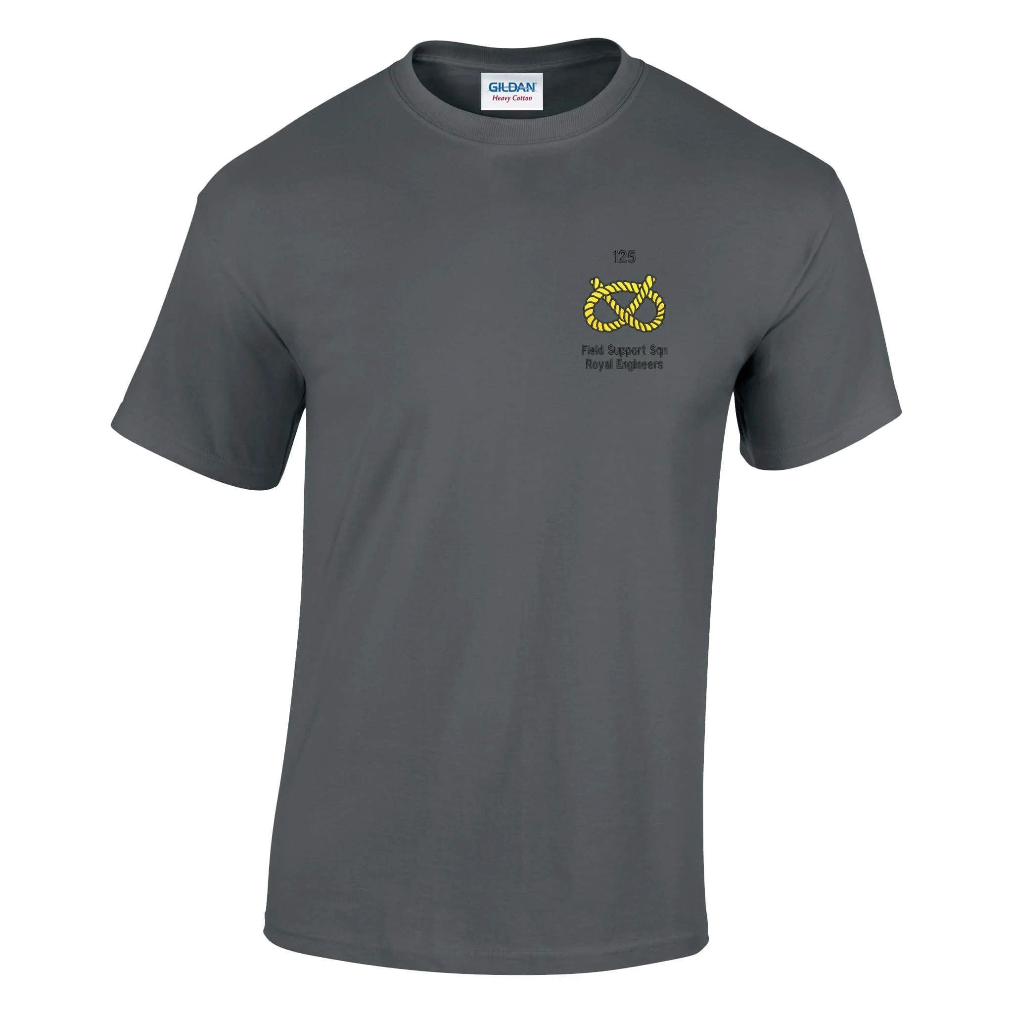 125 (Staffordshire) Field Support Squadron Royal Engineers Cotton T-Shirt - Image 8