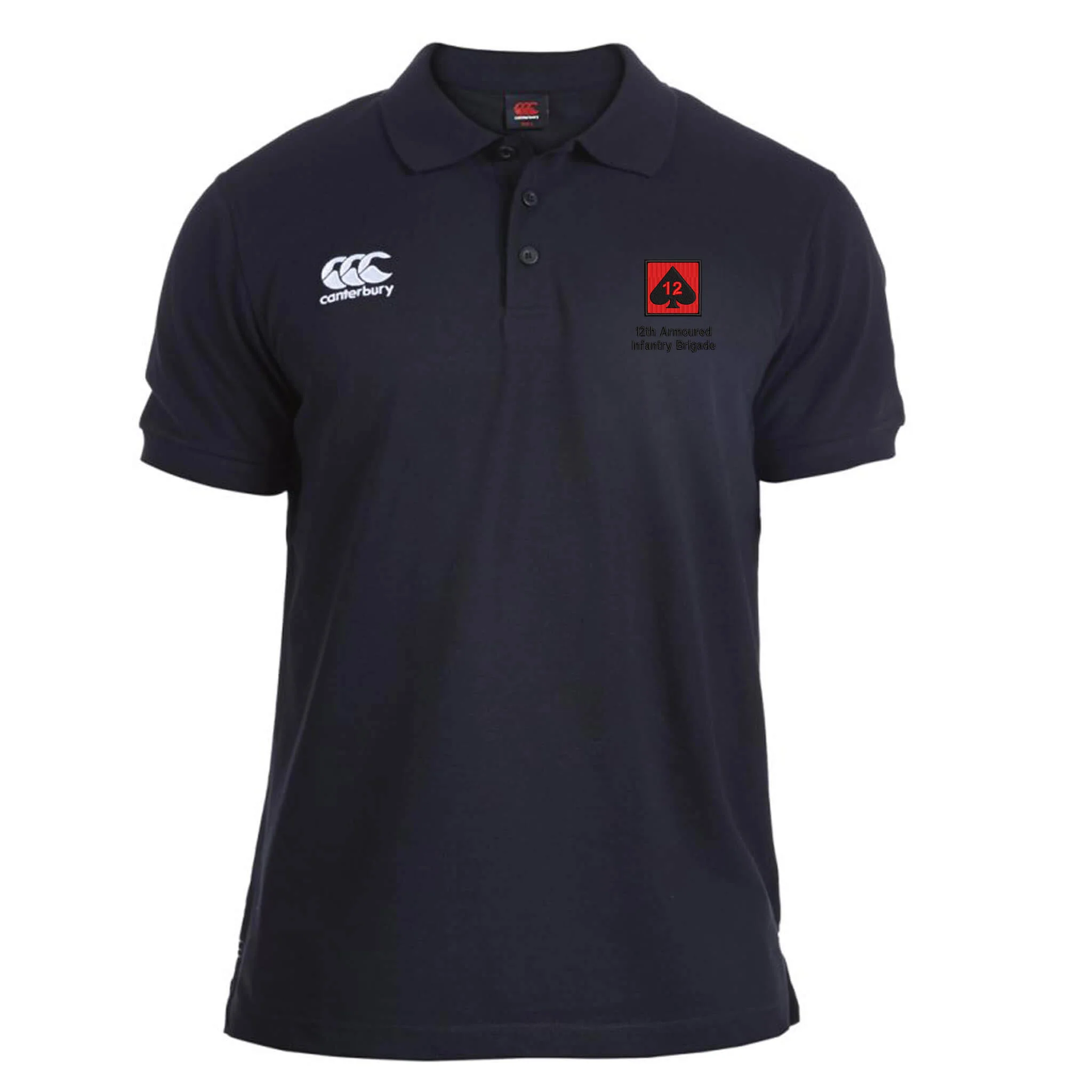 12th Armoured Infantry Brigade Canterbury Rugby Polo - Image 3