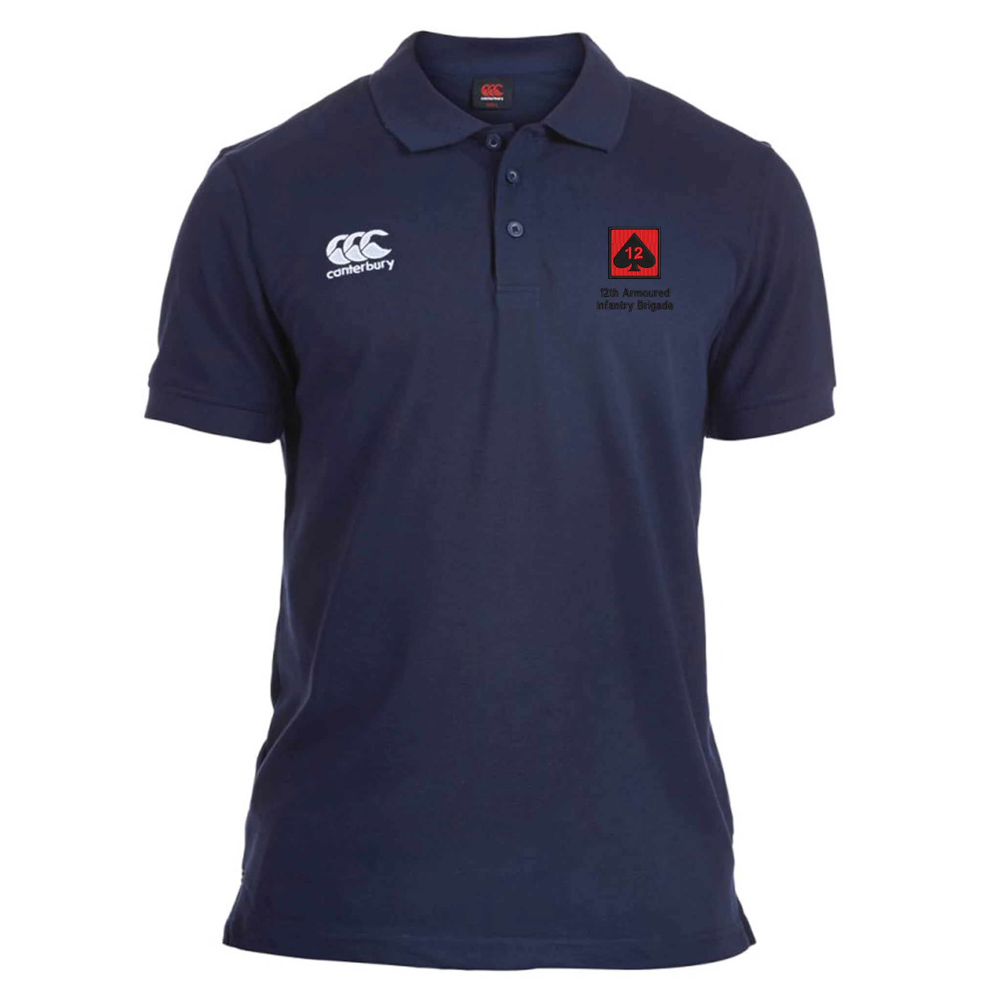 12th Armoured Infantry Brigade Canterbury Rugby Polo - Image 4