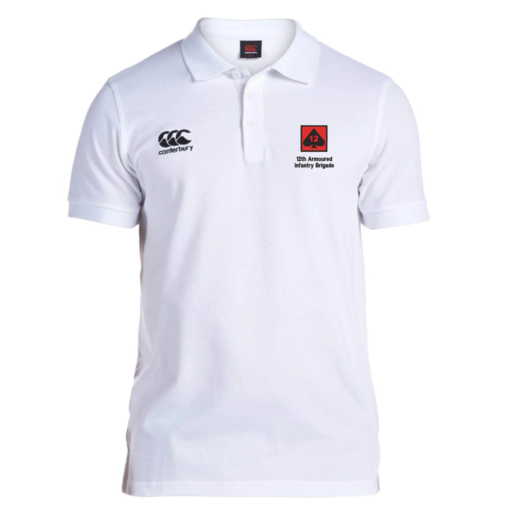 12th Armoured Infantry Brigade Canterbury Rugby Polo - Image 6