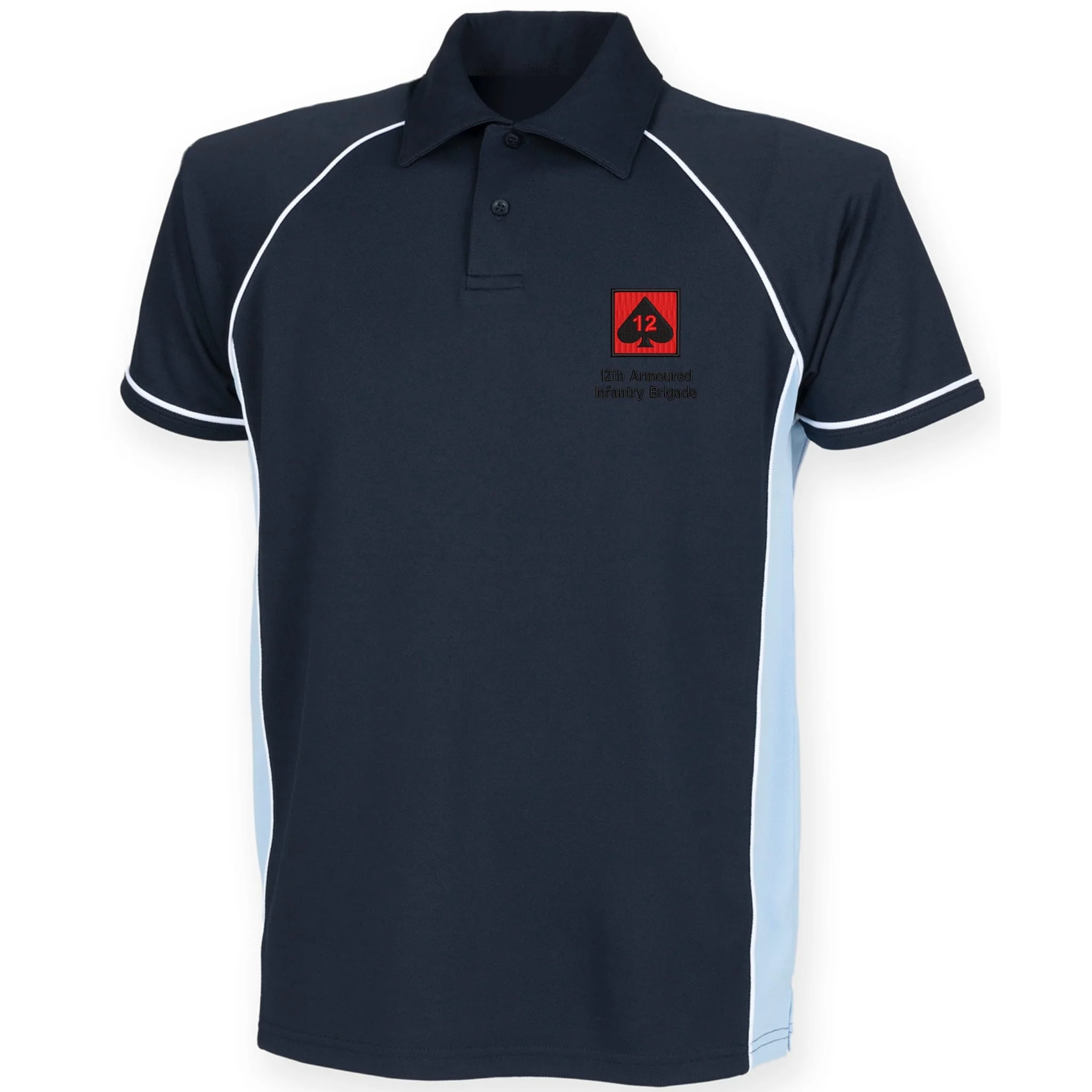 12th Armoured Infantry Brigade Performance Polo - Image 5