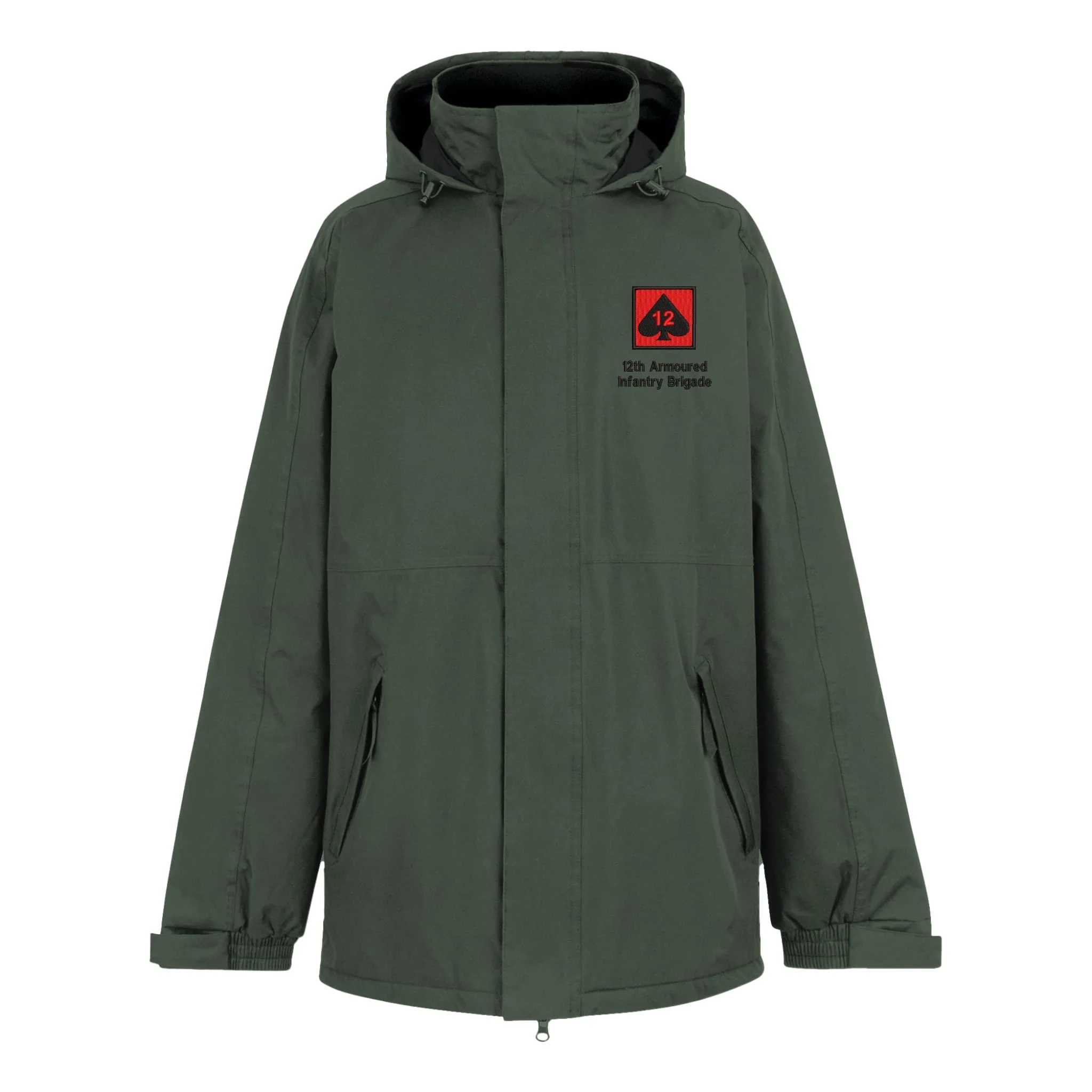 12th Armoured Infantry Brigade Regatta Dover Parka - Image 2