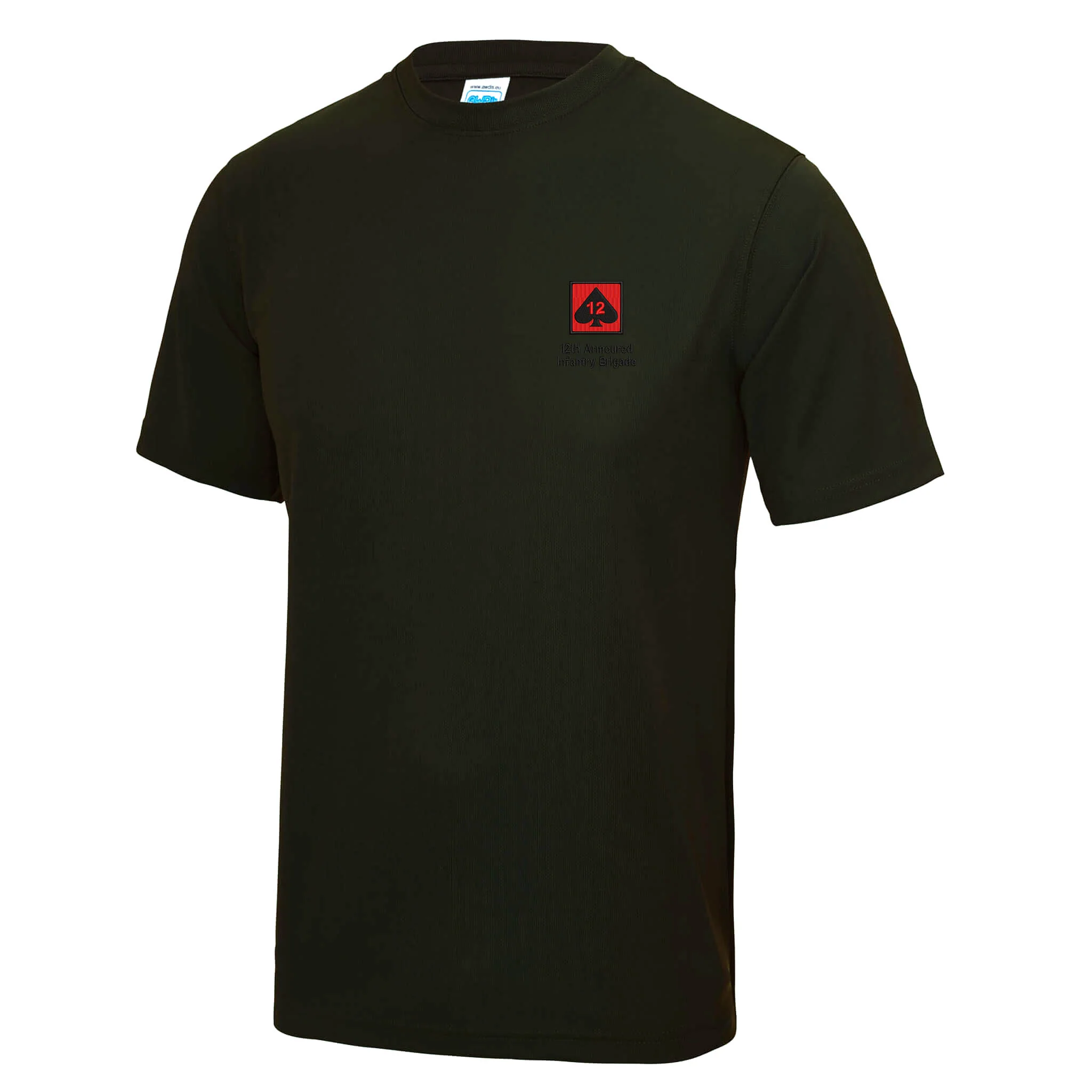 12th Armoured Infantry Brigade Polyester T-Shirt - Image 8