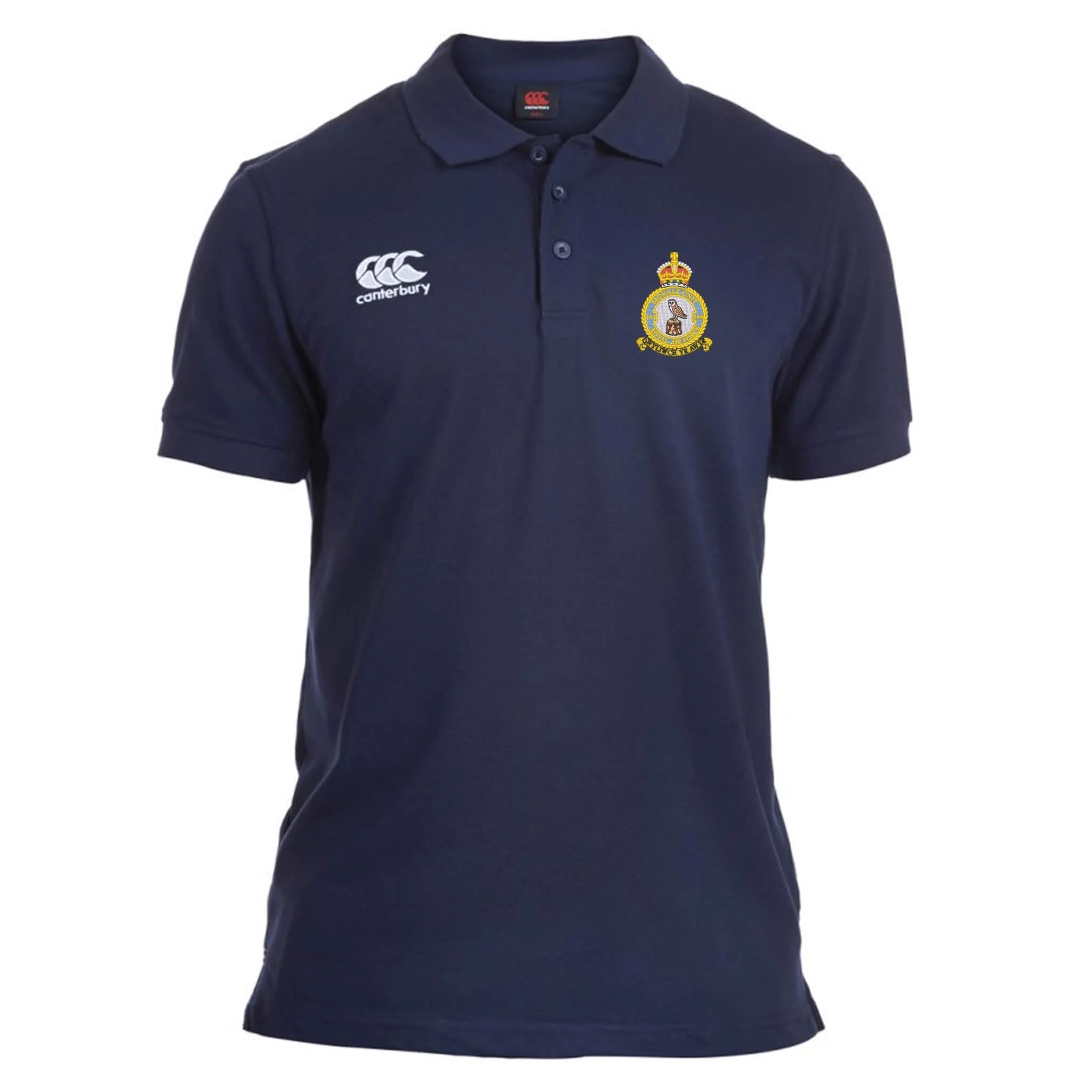 144 Signals Unit - RAF Canterbury Rugby Polo - Image 2