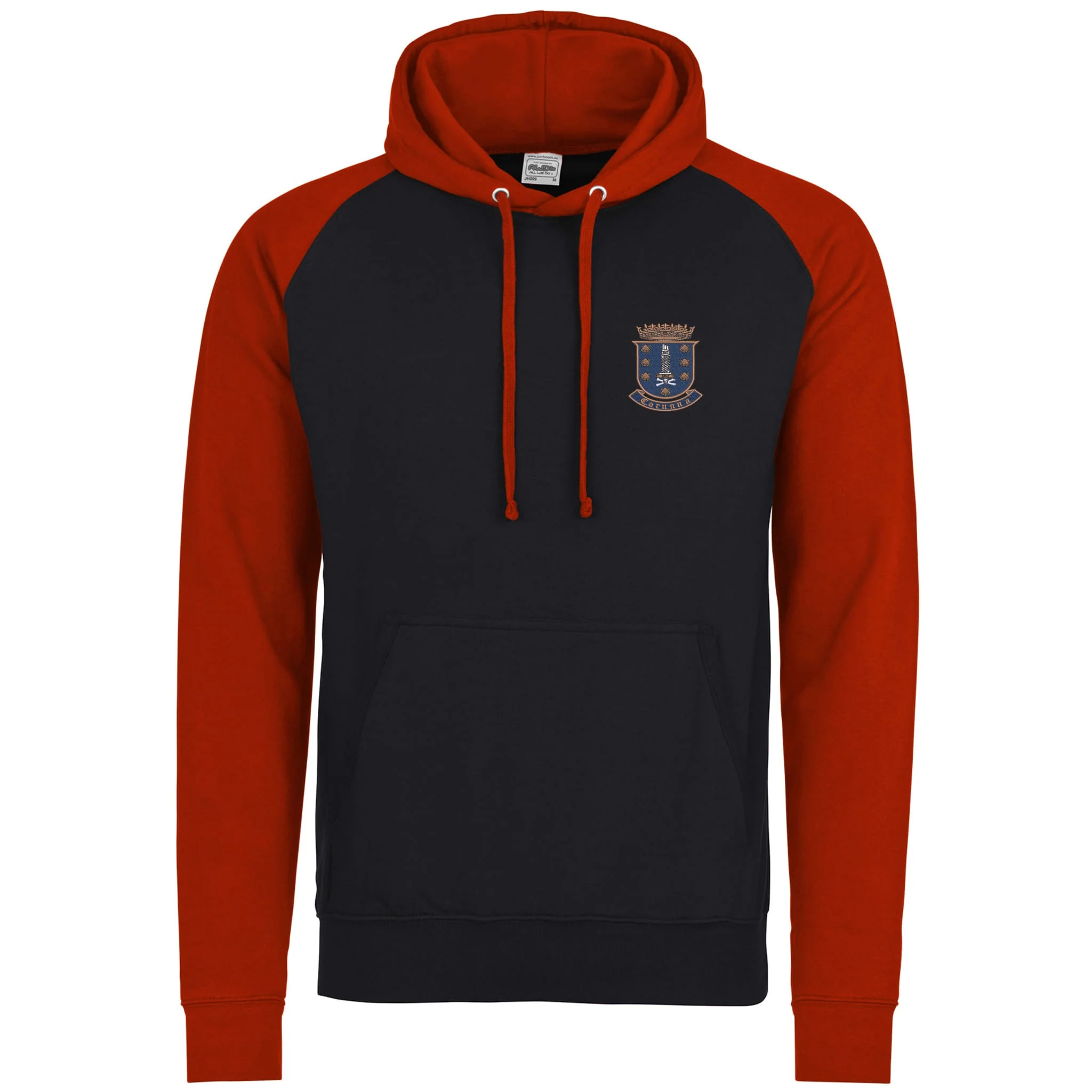 17 Corunna Battery Royal Artillery Contrast Hoodie - Image 2