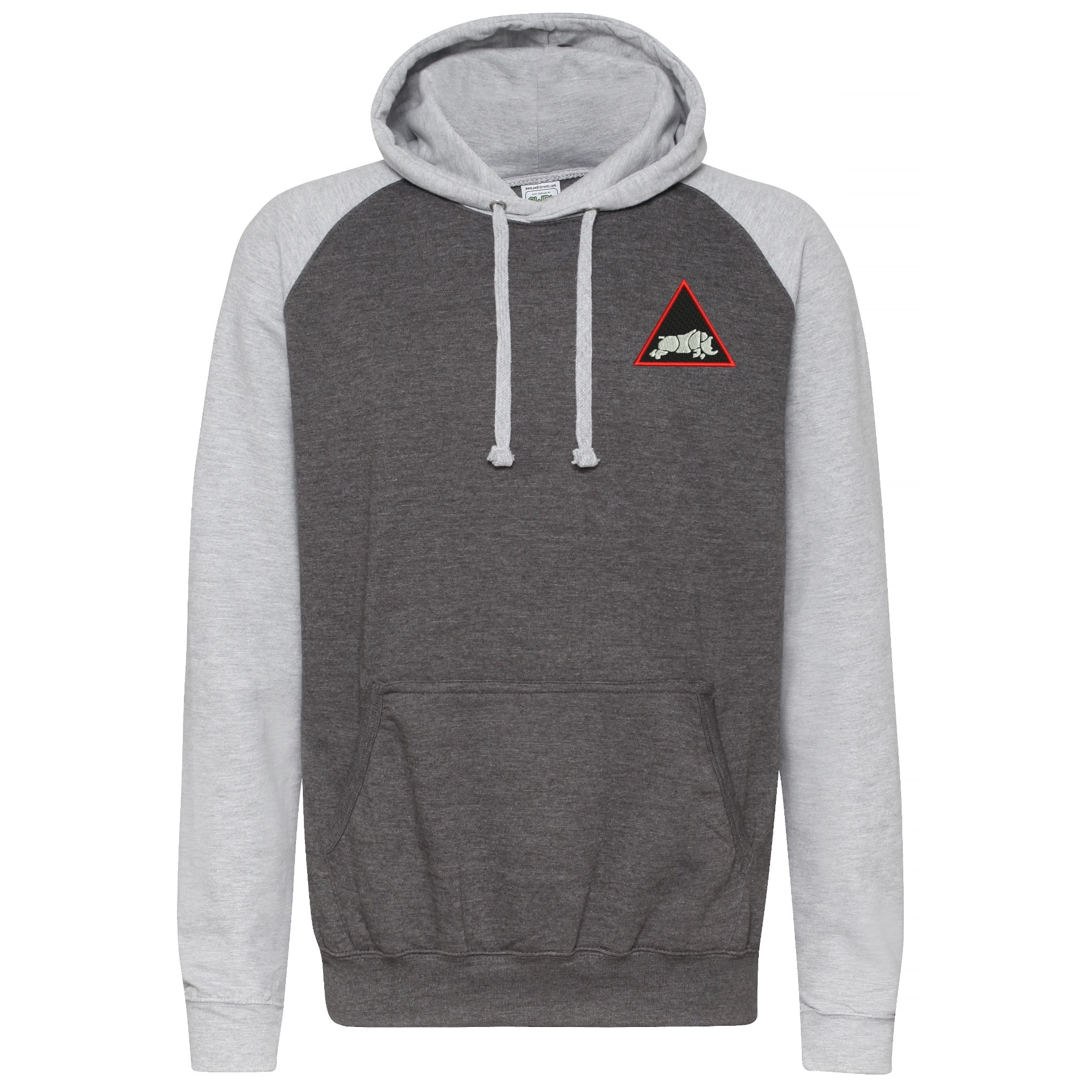 1st Armoured Division Contrast Hoodie - Image 3