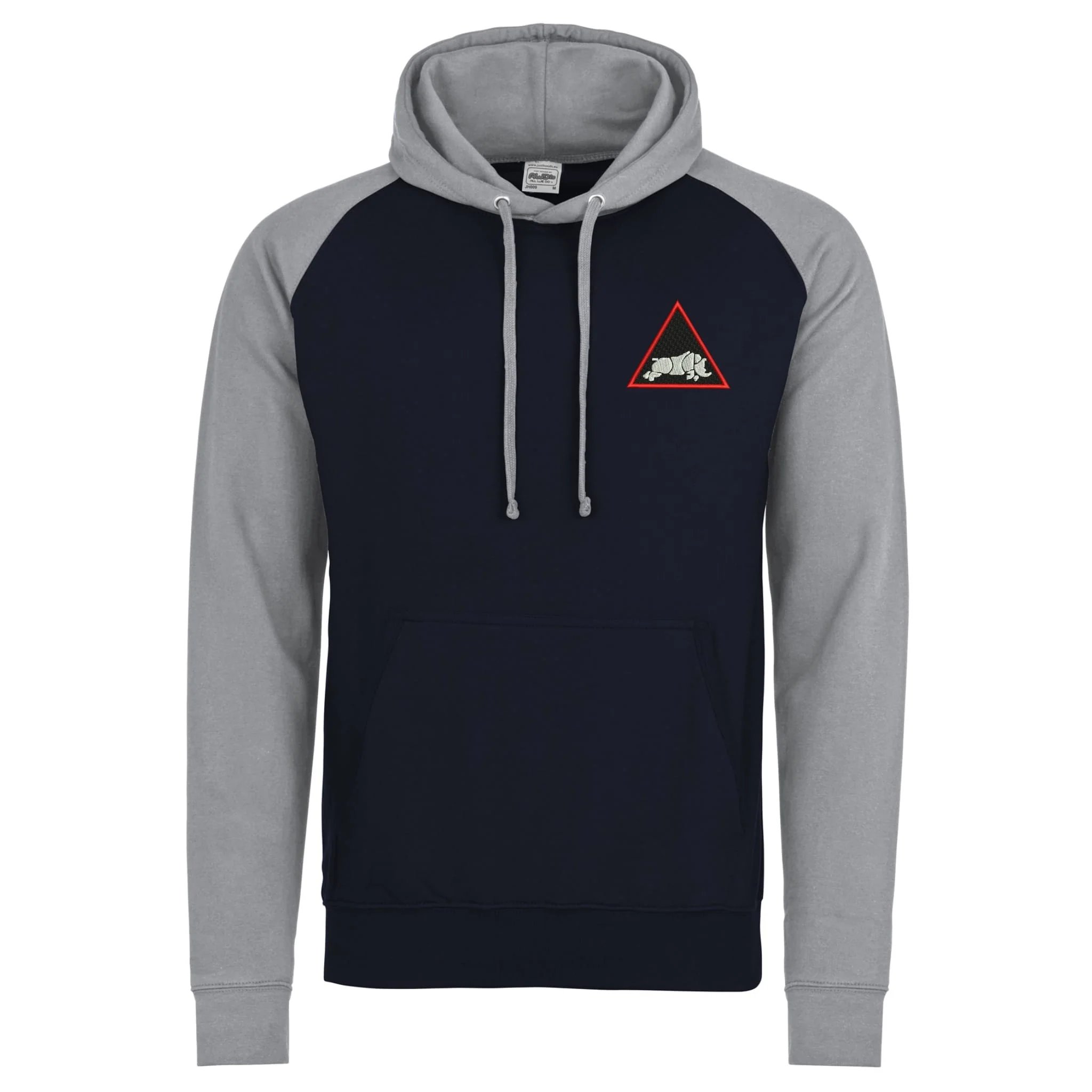 1st Armoured Division Contrast Hoodie - Image 4