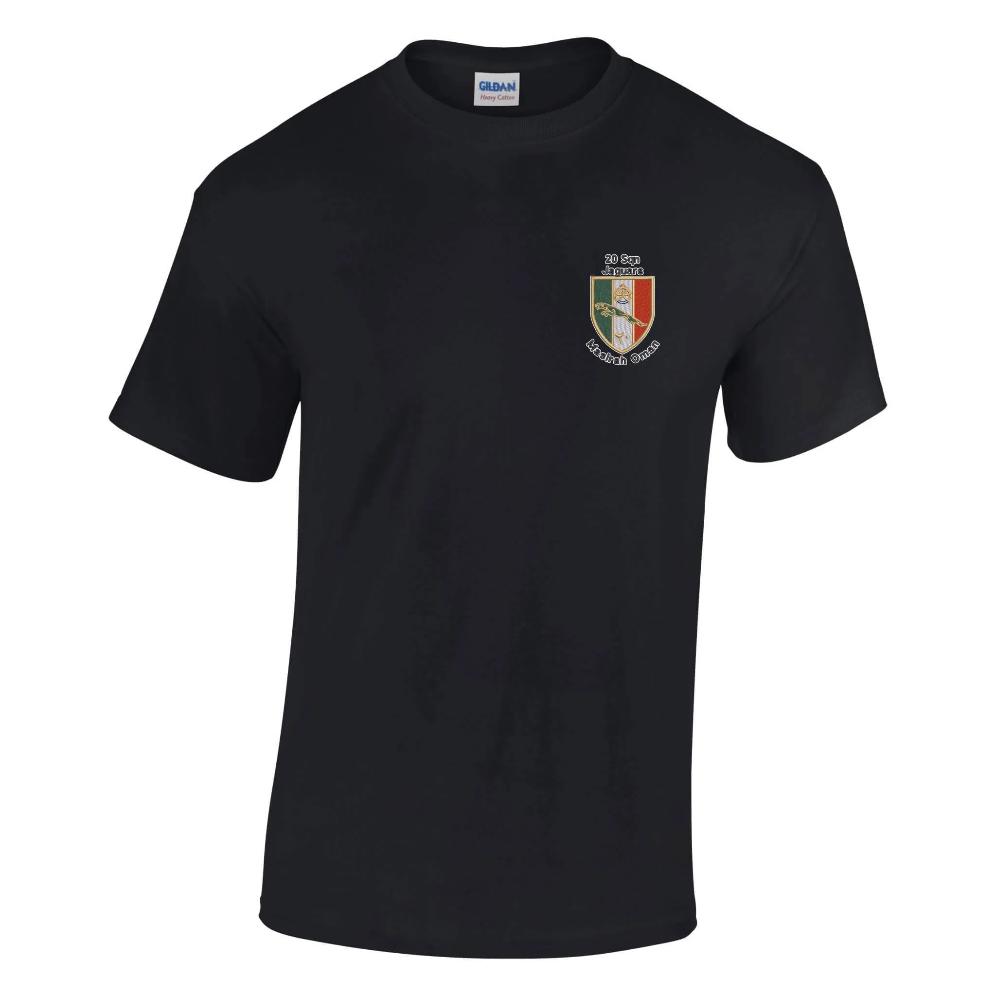 20 Squadron Jaguars - Masirah Oman Cotton T-Shirt - Image 9