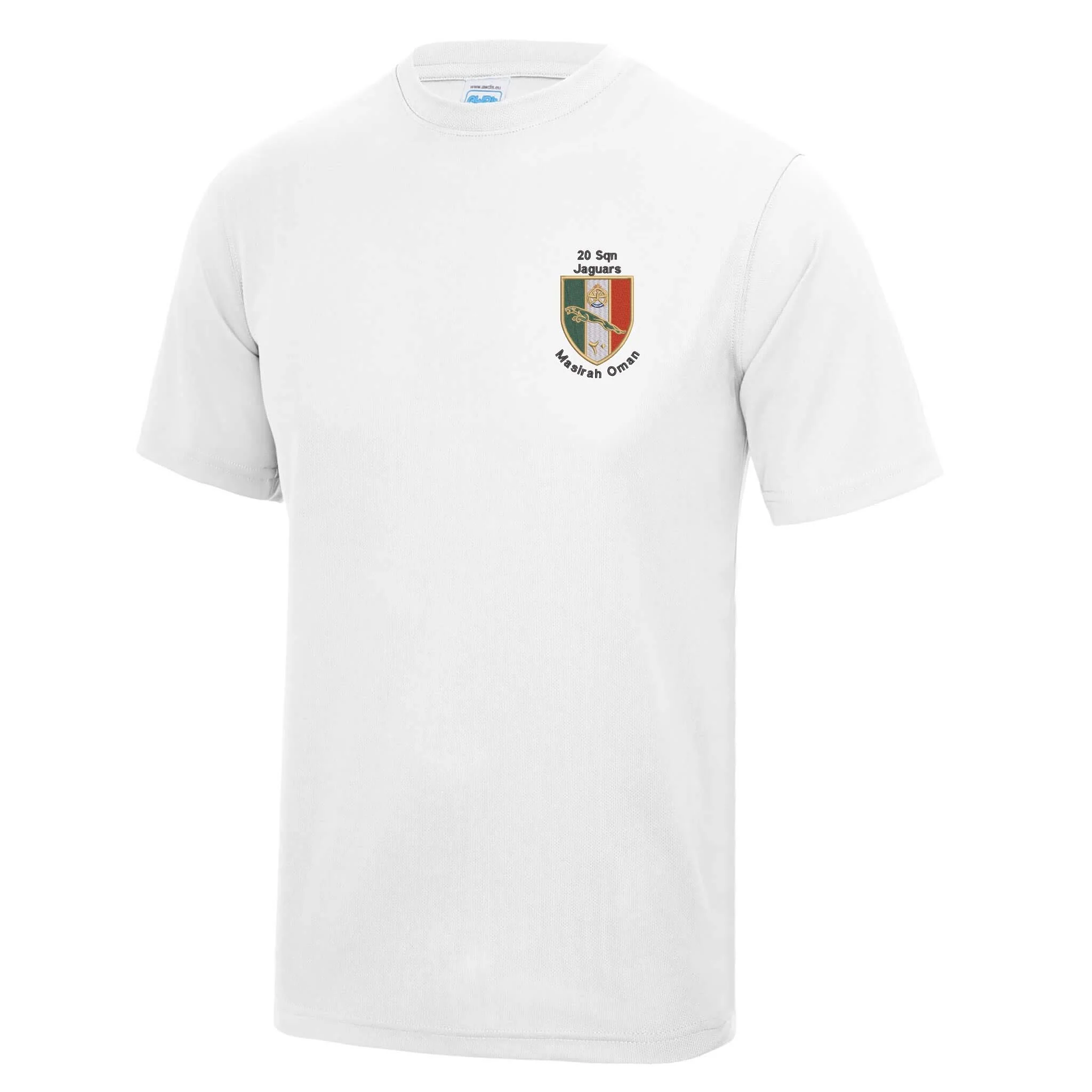 20 Squadron Jaguars - Masirah Oman Polyester T-Shirt - Image 5