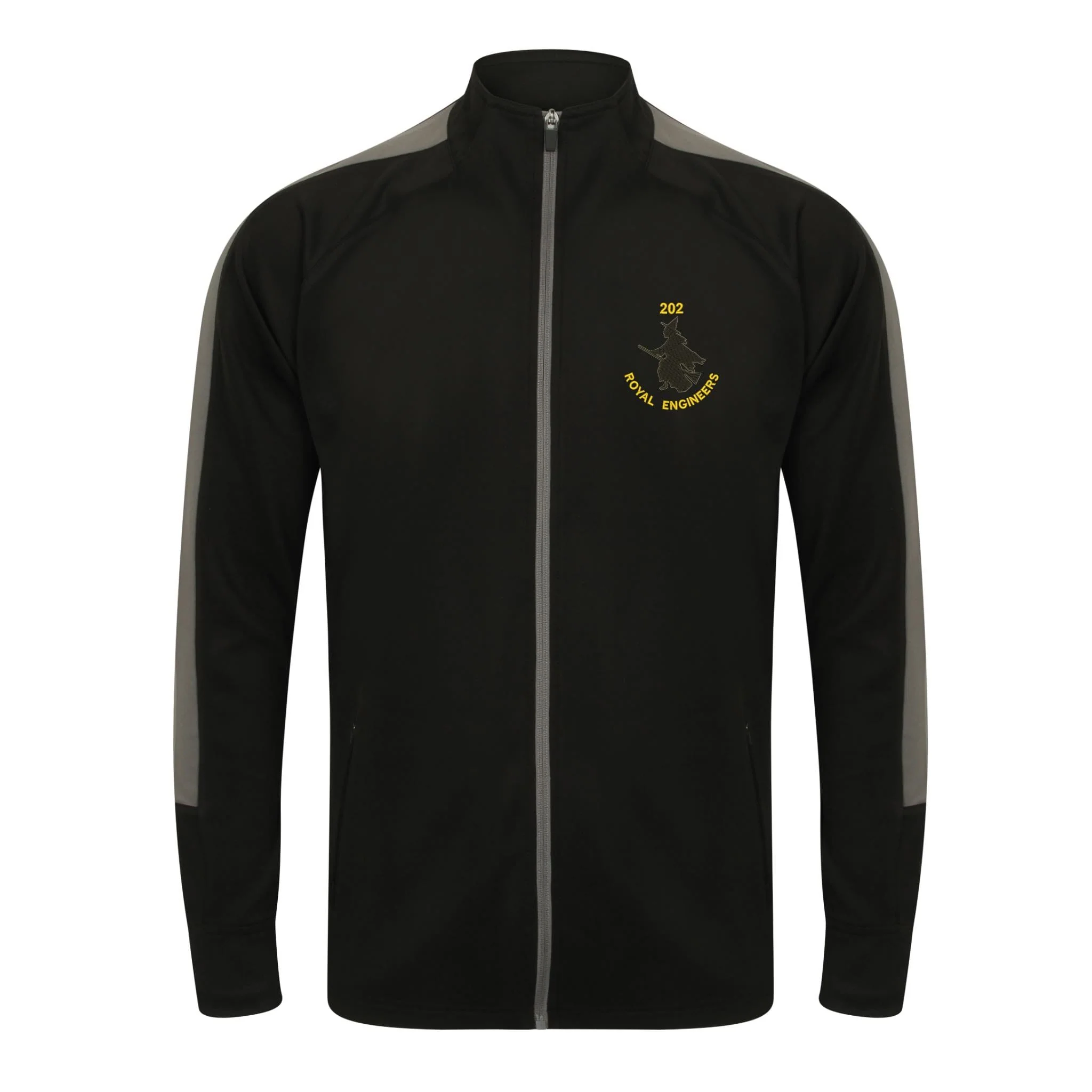 202 Field Squadron Royal Engineers Knitted Tracksuit Top - Image 2
