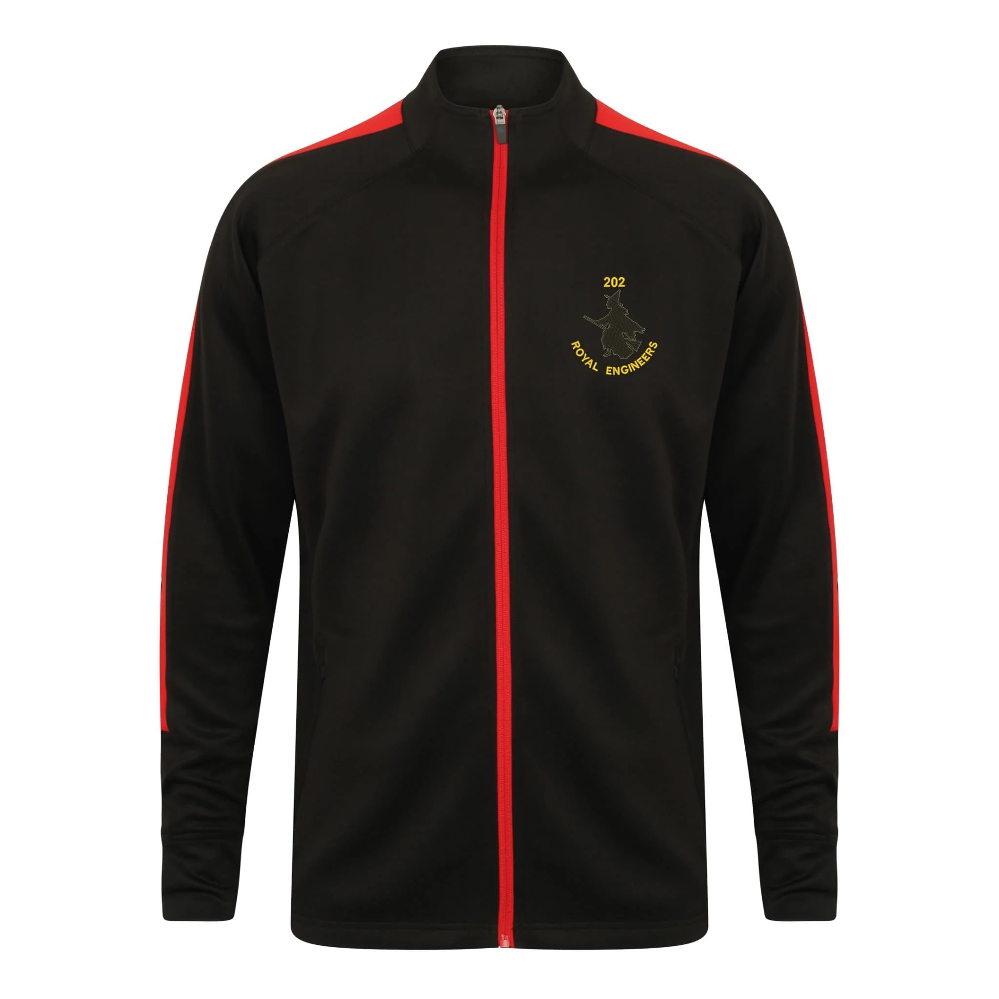 202 Field Squadron Royal Engineers Knitted Tracksuit Top - Image 3