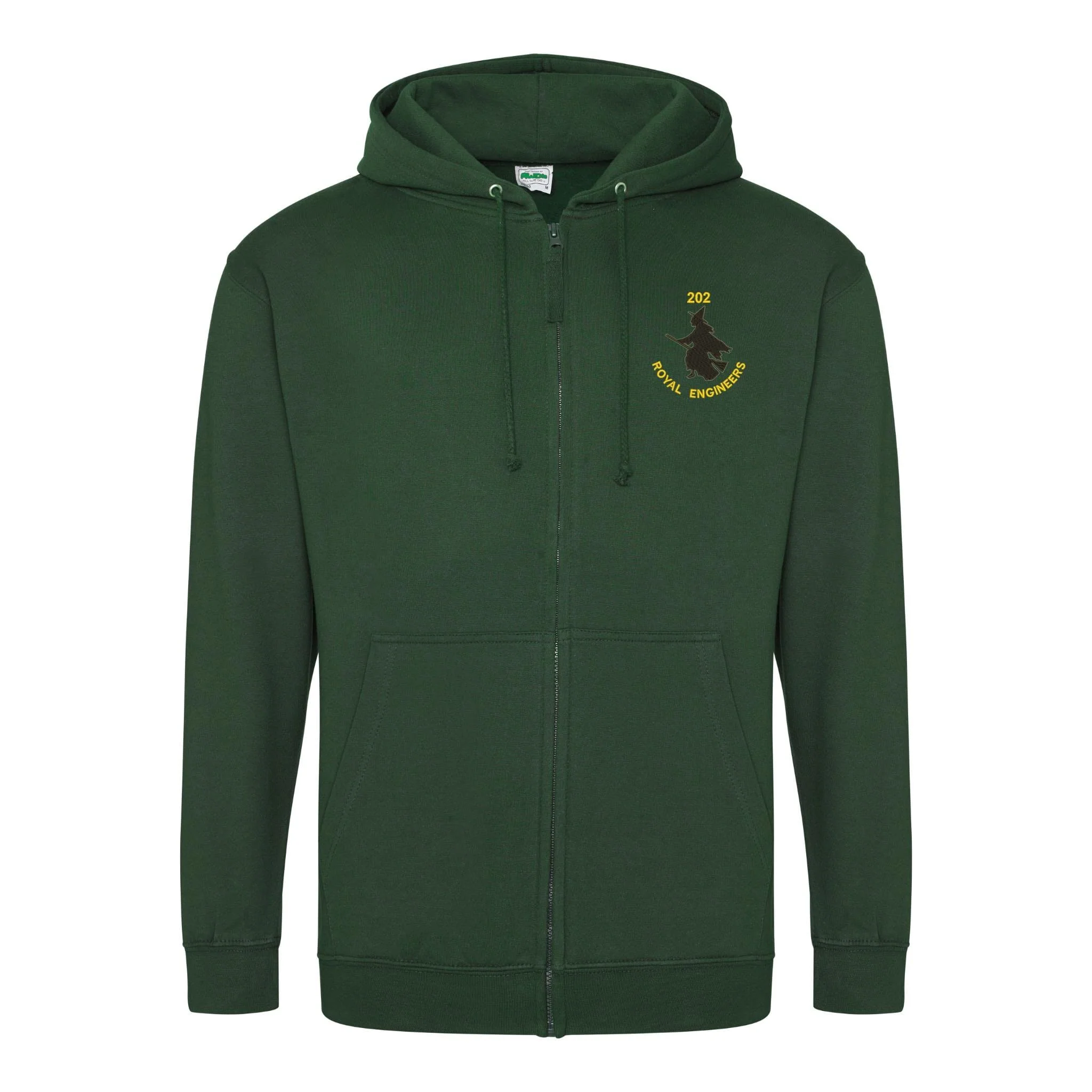 202 Field Squadron Royal Engineers Zipped Hoodie - Image 4