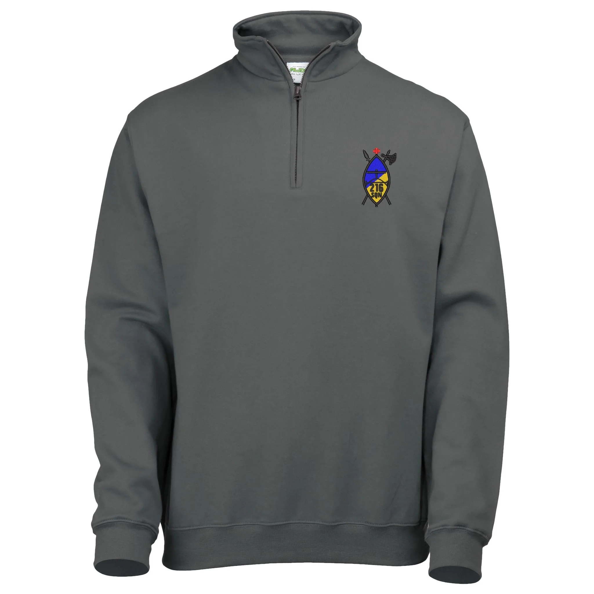 216 (Tynemouth) Transport Squadron RLC Quarter Zip Sweatshirt - Image 3