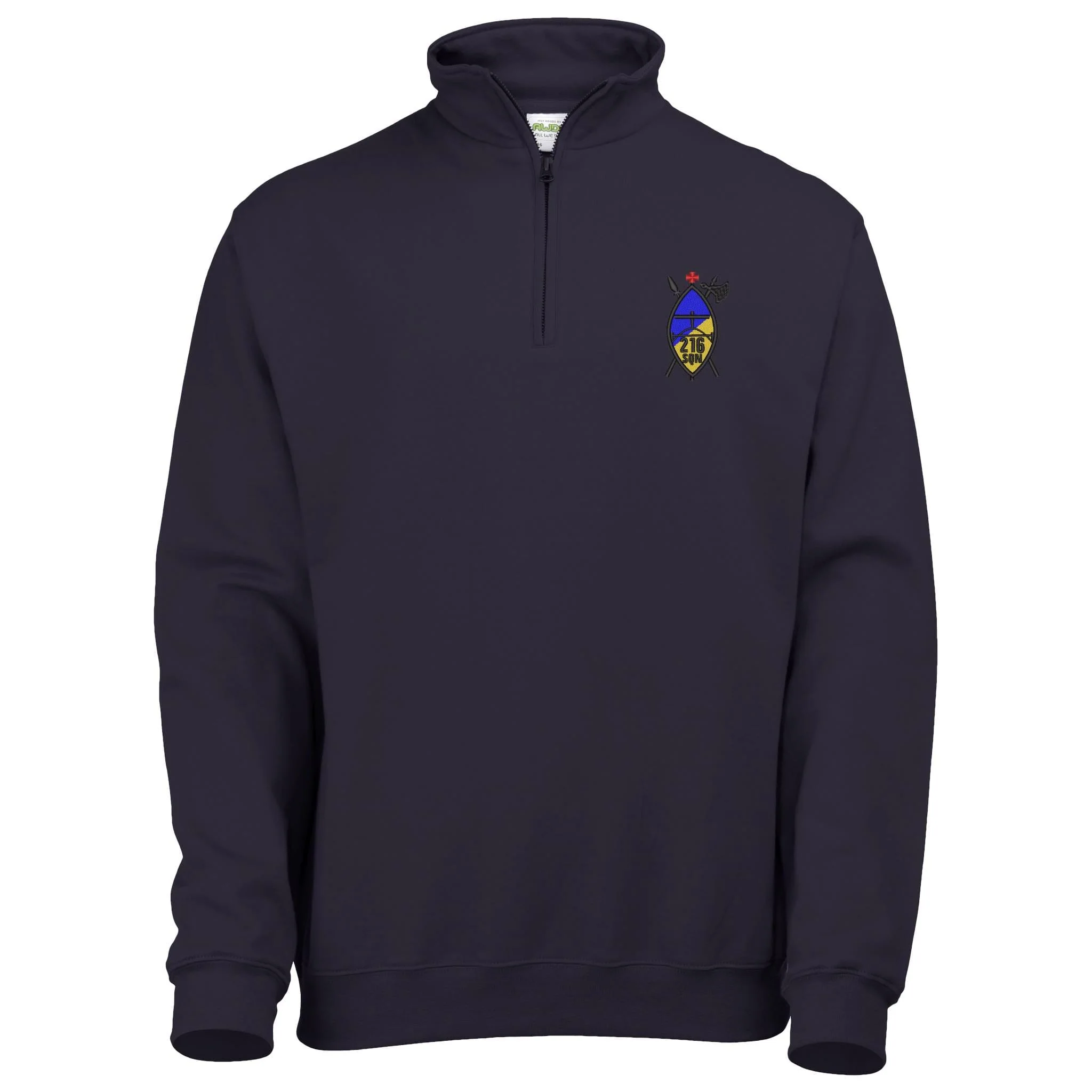216 (Tynemouth) Transport Squadron RLC Quarter Zip Sweatshirt - Image 5