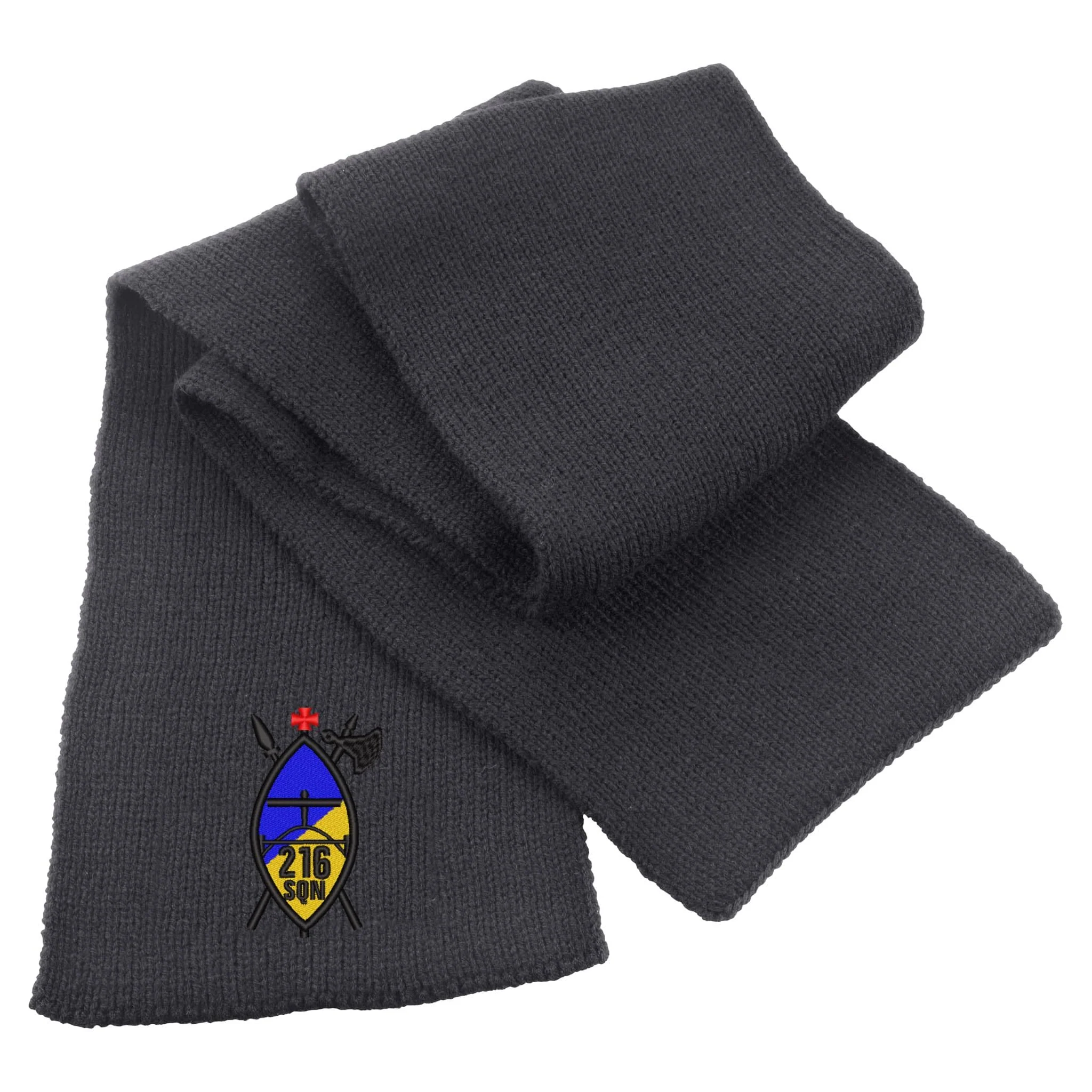 216 (Tynemouth) Transport Squadron RLC Heavy Knit Scarf - Image 2