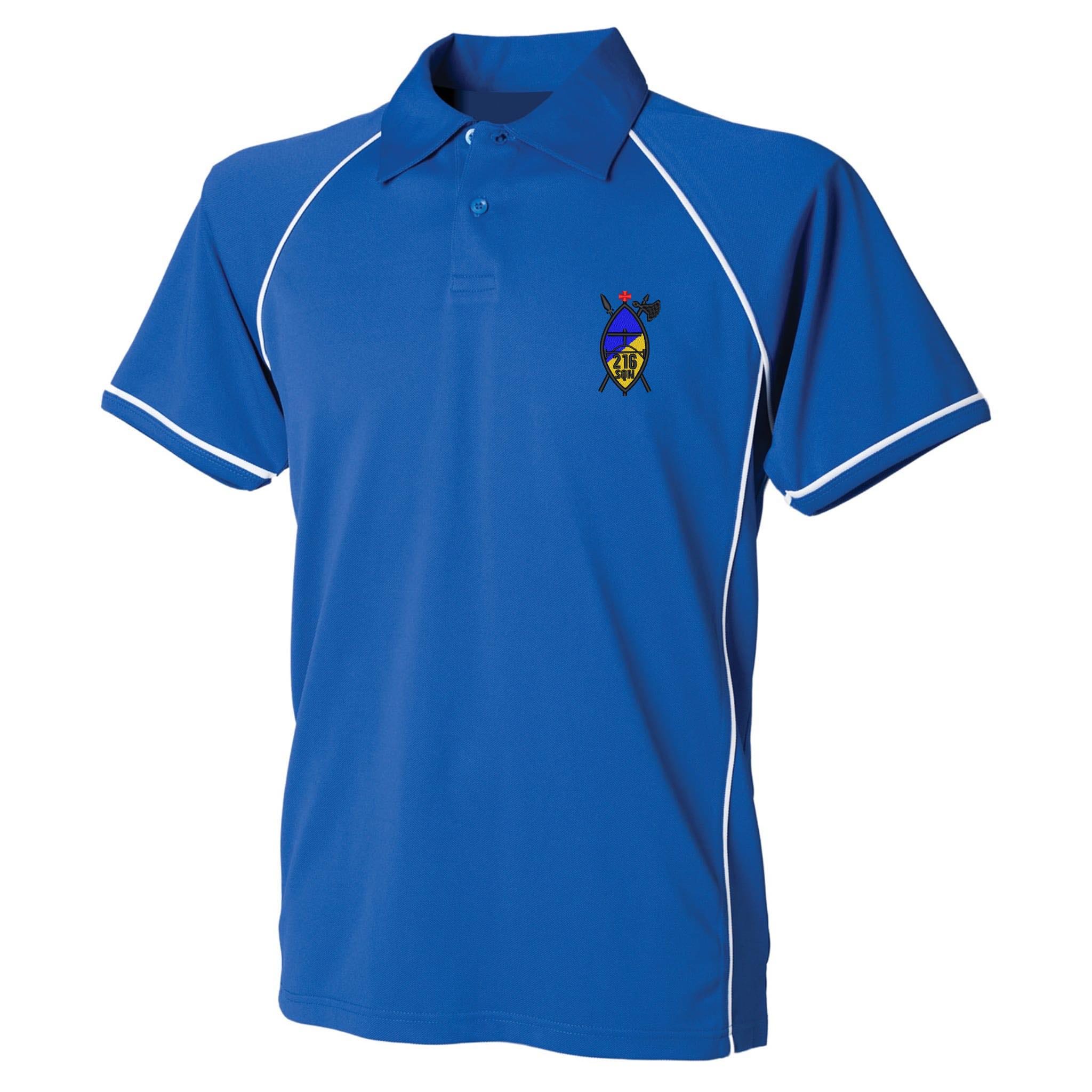 216 (Tynemouth) Transport Squadron RLC Performance Polo - Image 6