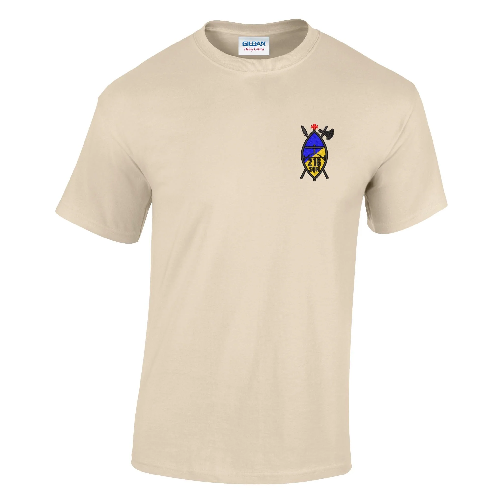 216 (Tynemouth) Transport Squadron RLC Cotton T-Shirt - Image 2