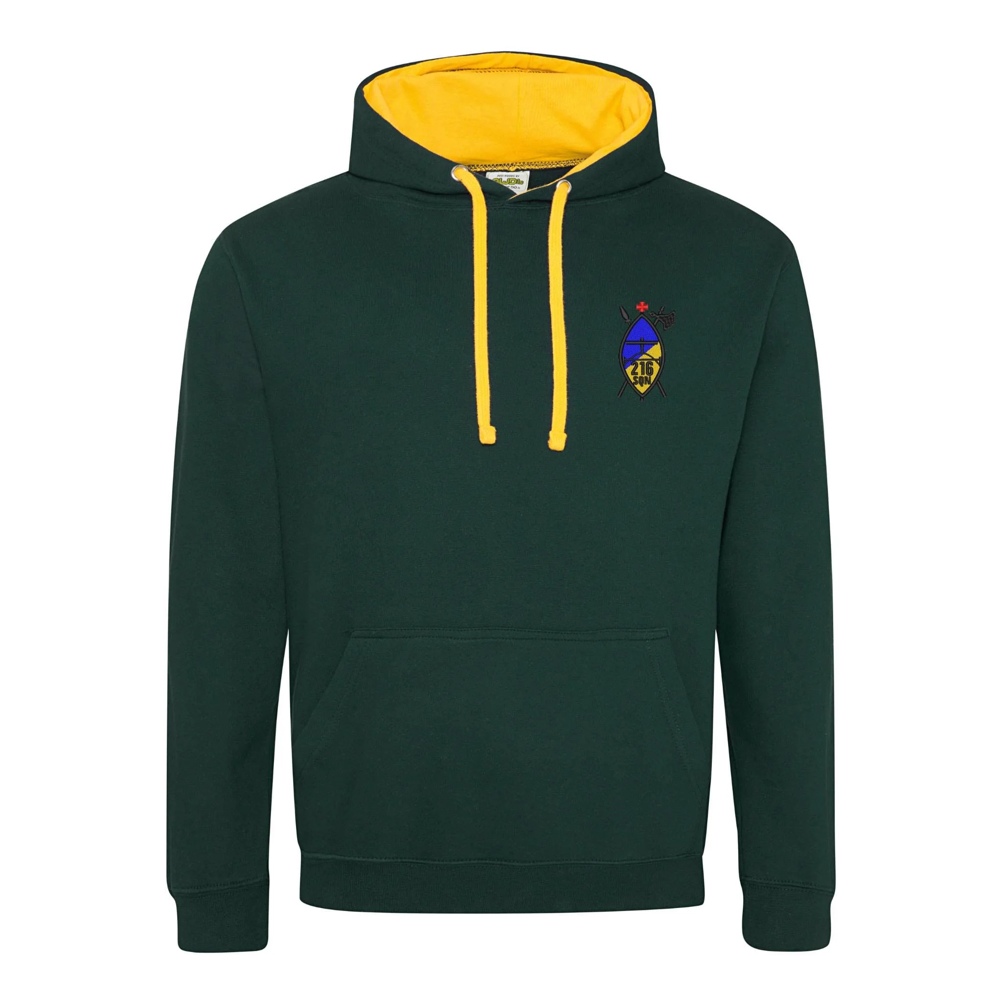 216 (Tynemouth) Transport Squadron RLC Varsity Contrast Hoodie - Image 7