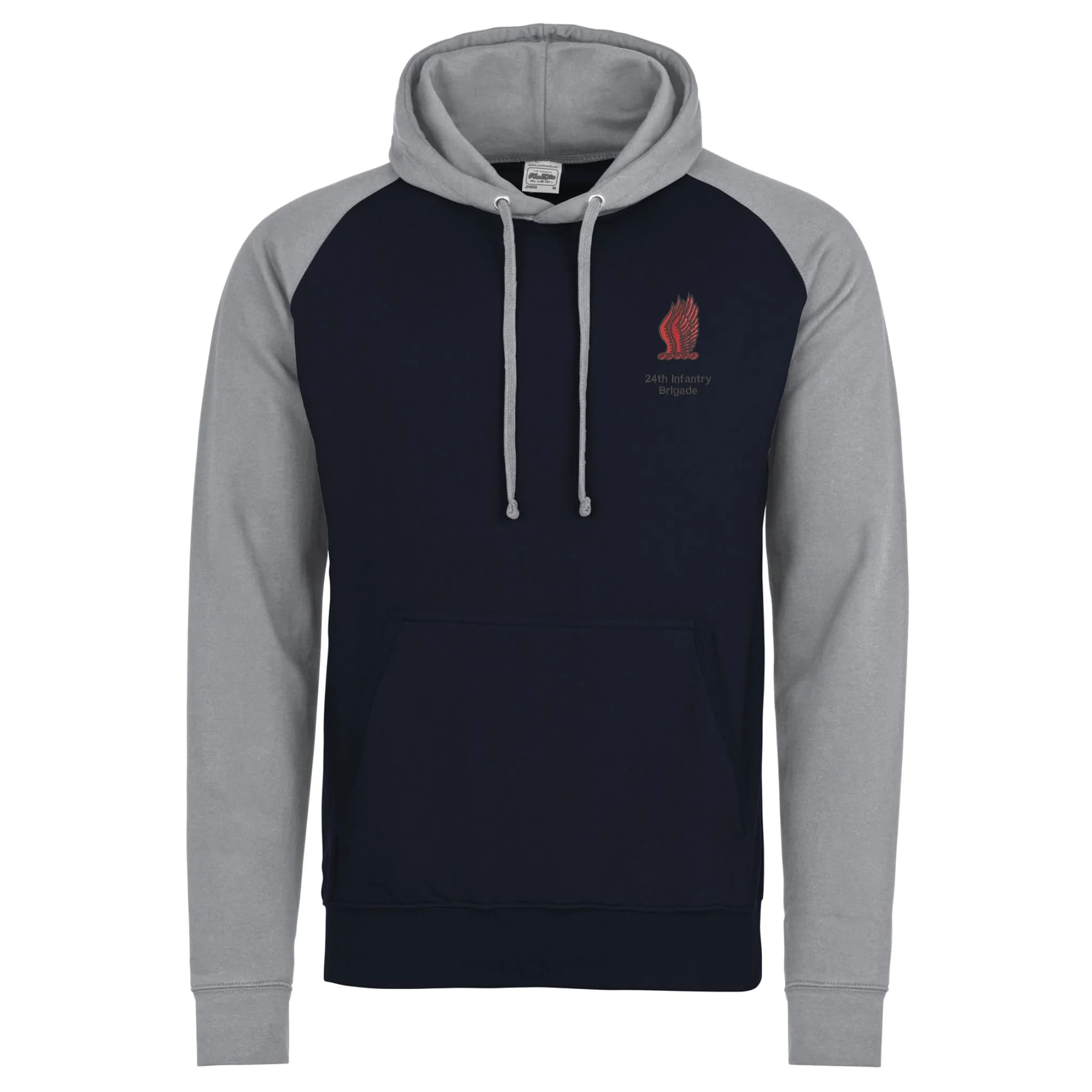 24th Infantry Brigade Contrast Hoodie - Image 3