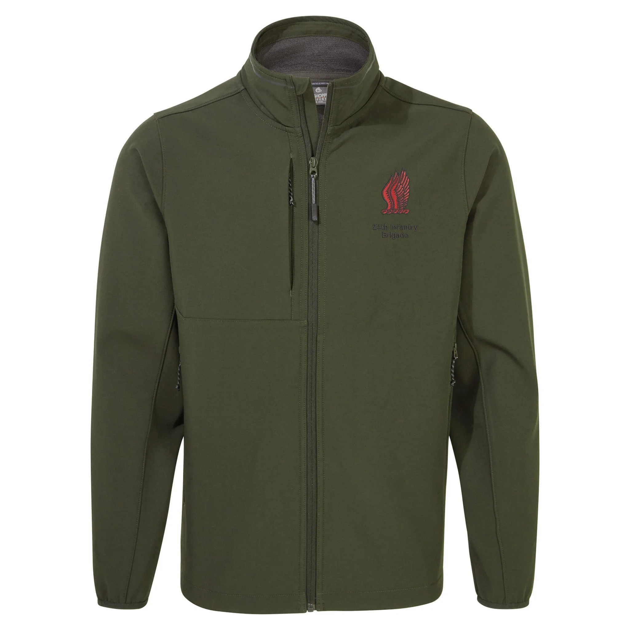 24th Infantry Brigade Craghoppers Basecamp Softshell - Image 3