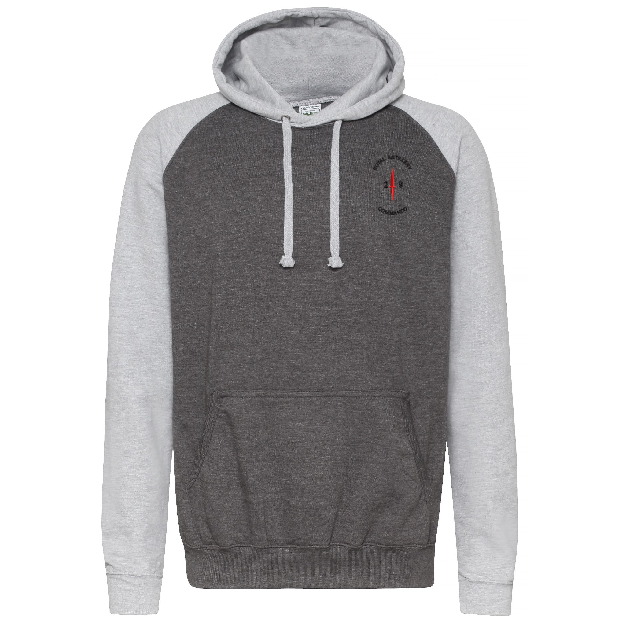 29 Commando Royal Artillery Dagger Contrast Hoodie - Image 3