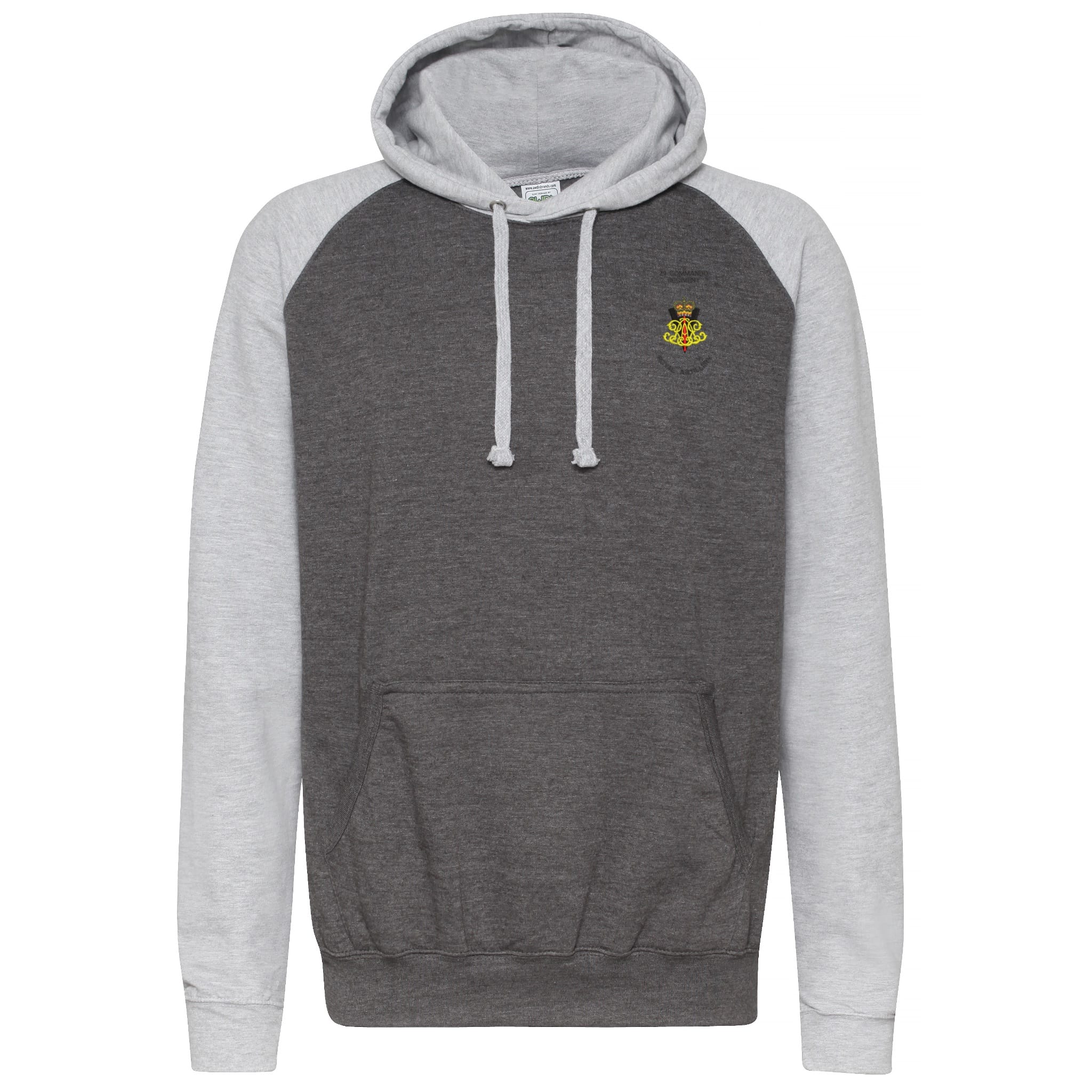 29 Commando Regiment Royal Artillery Contrast Hoodie - Image 3