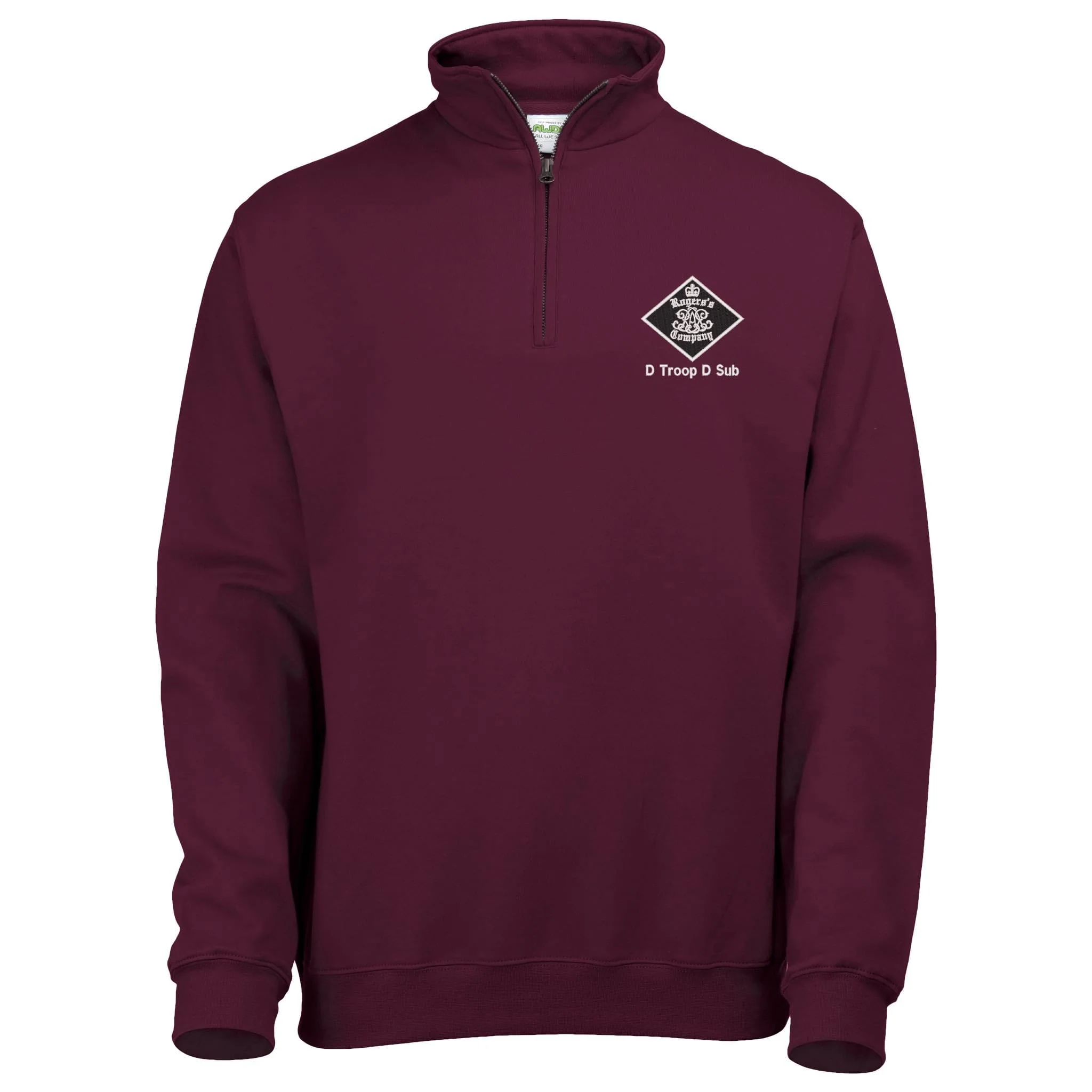 30 Battery (Rogers Company) Royal Artillery 1/4 Zip Sweatshirt - Image 2