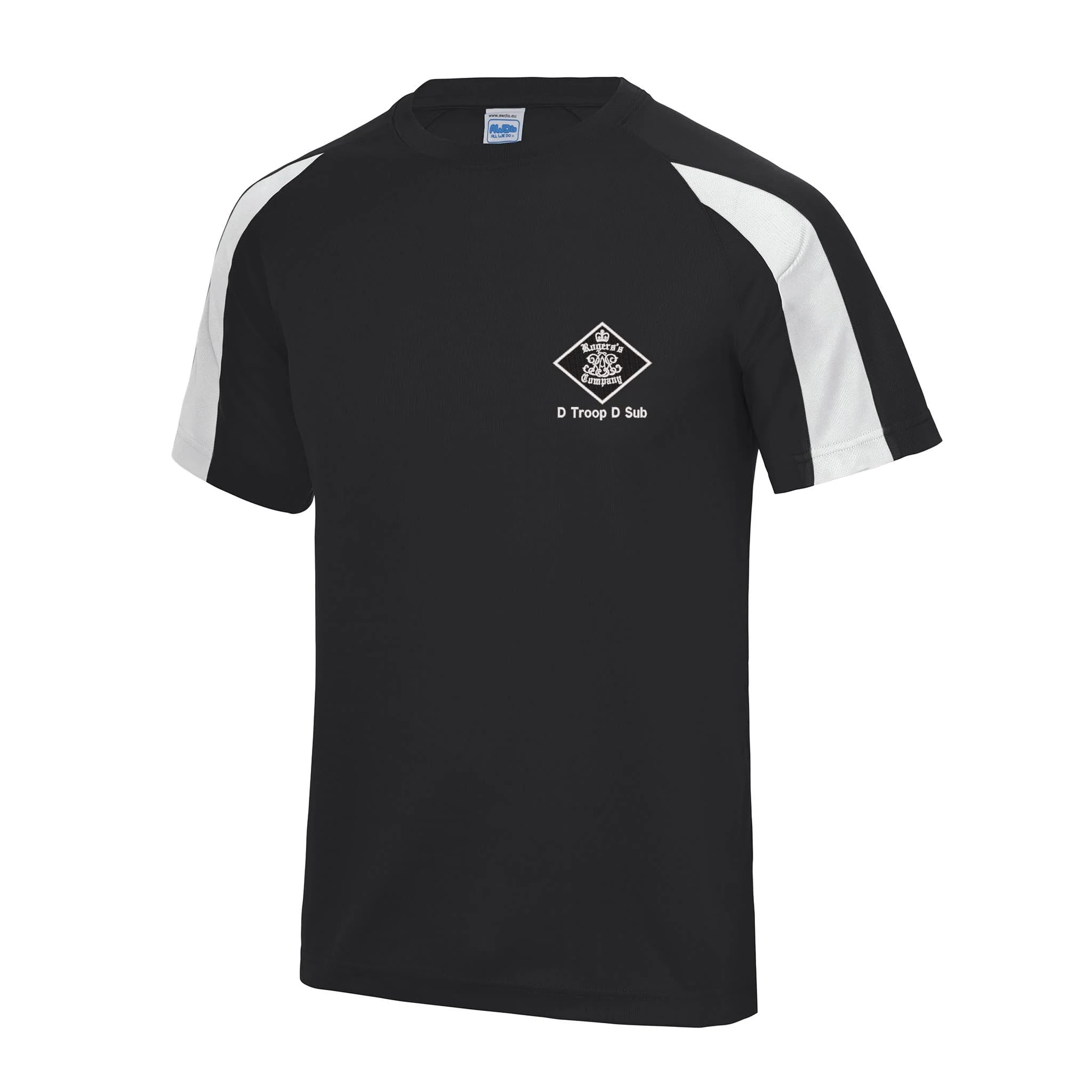 30 Battery (Rogers Company) Royal Artillery Contrast Polyester T-Shirt - Image 2