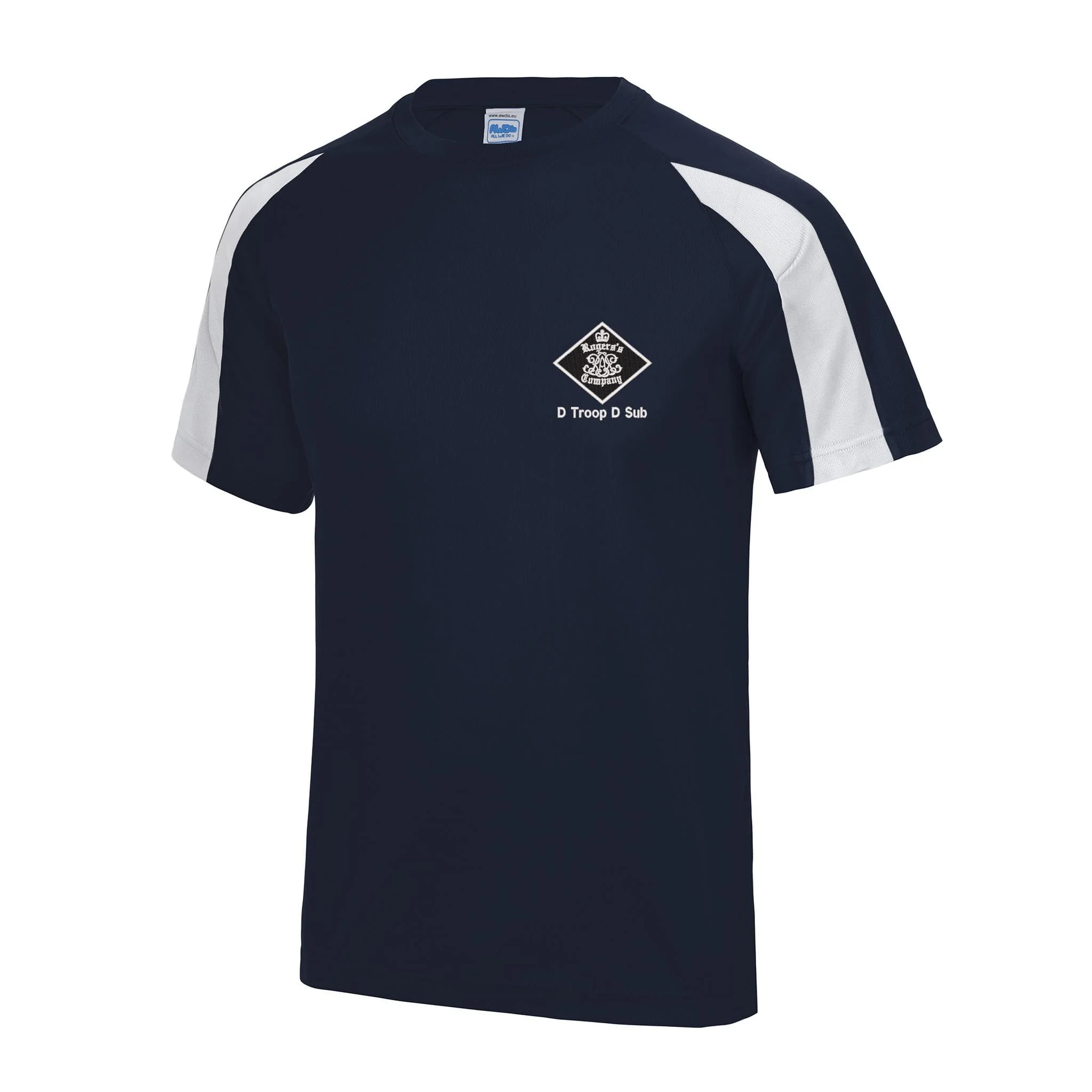 30 Battery (Rogers Company) Royal Artillery Contrast Polyester T-Shirt - Image 3