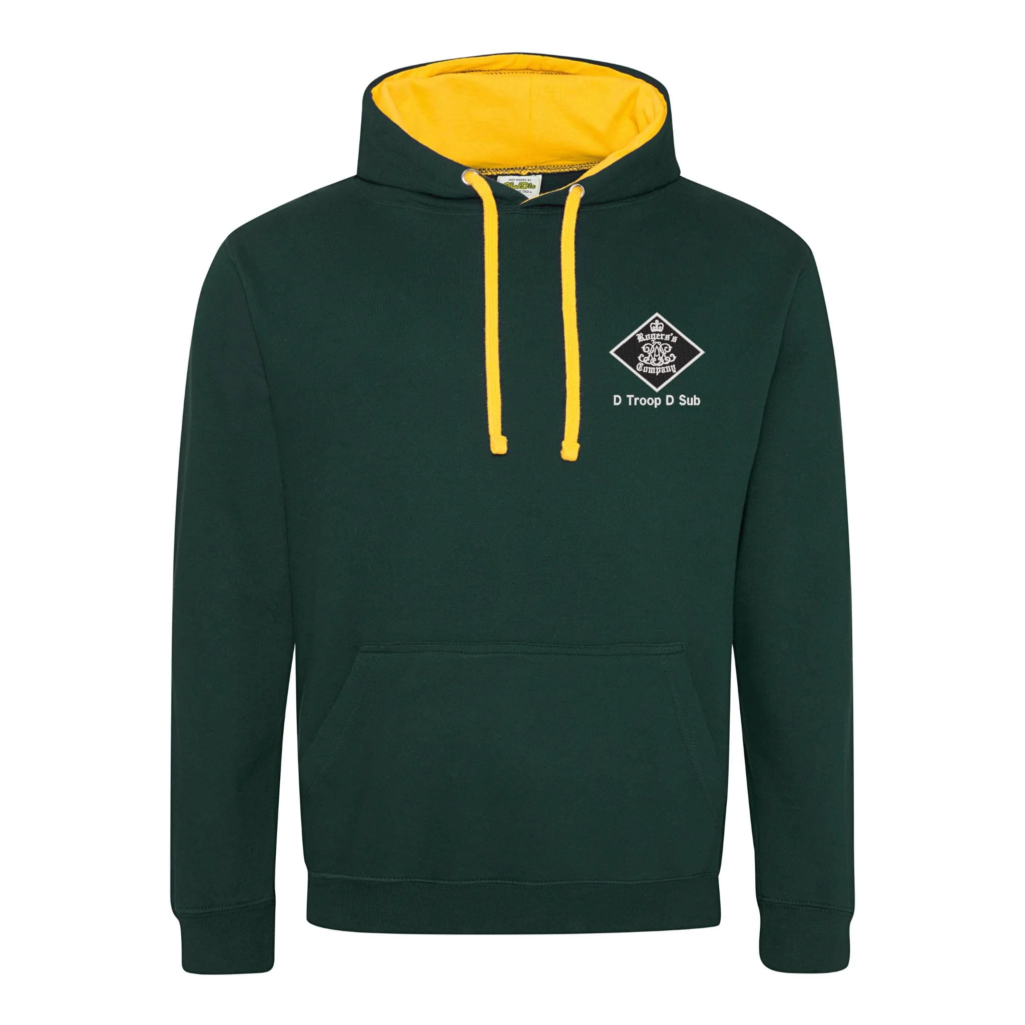 30 Battery (Rogers Company) Royal Artillery Varsity Contrast Hoodie - Image 7