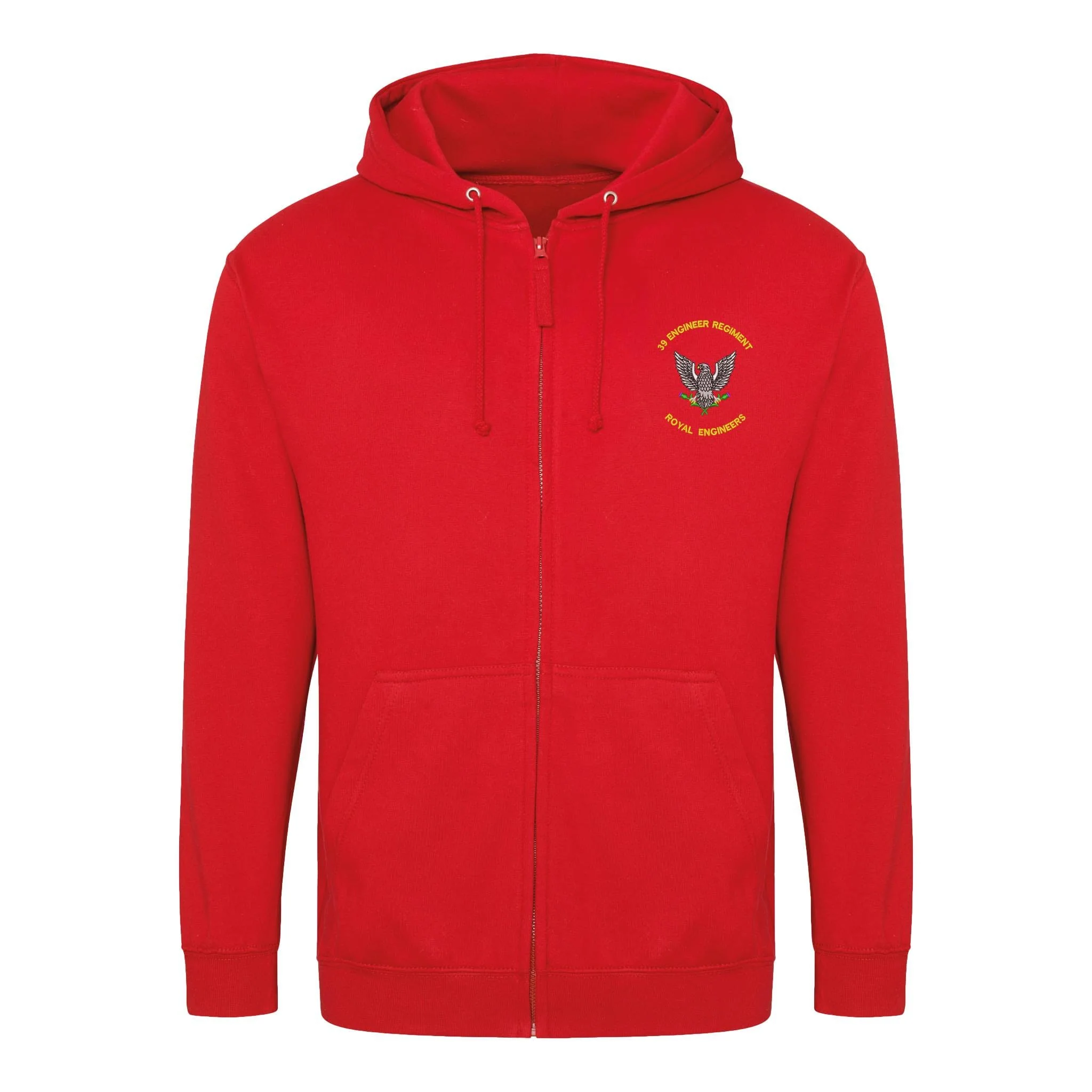 39 Engineer Regiment Zipped Hoodie - Image 10