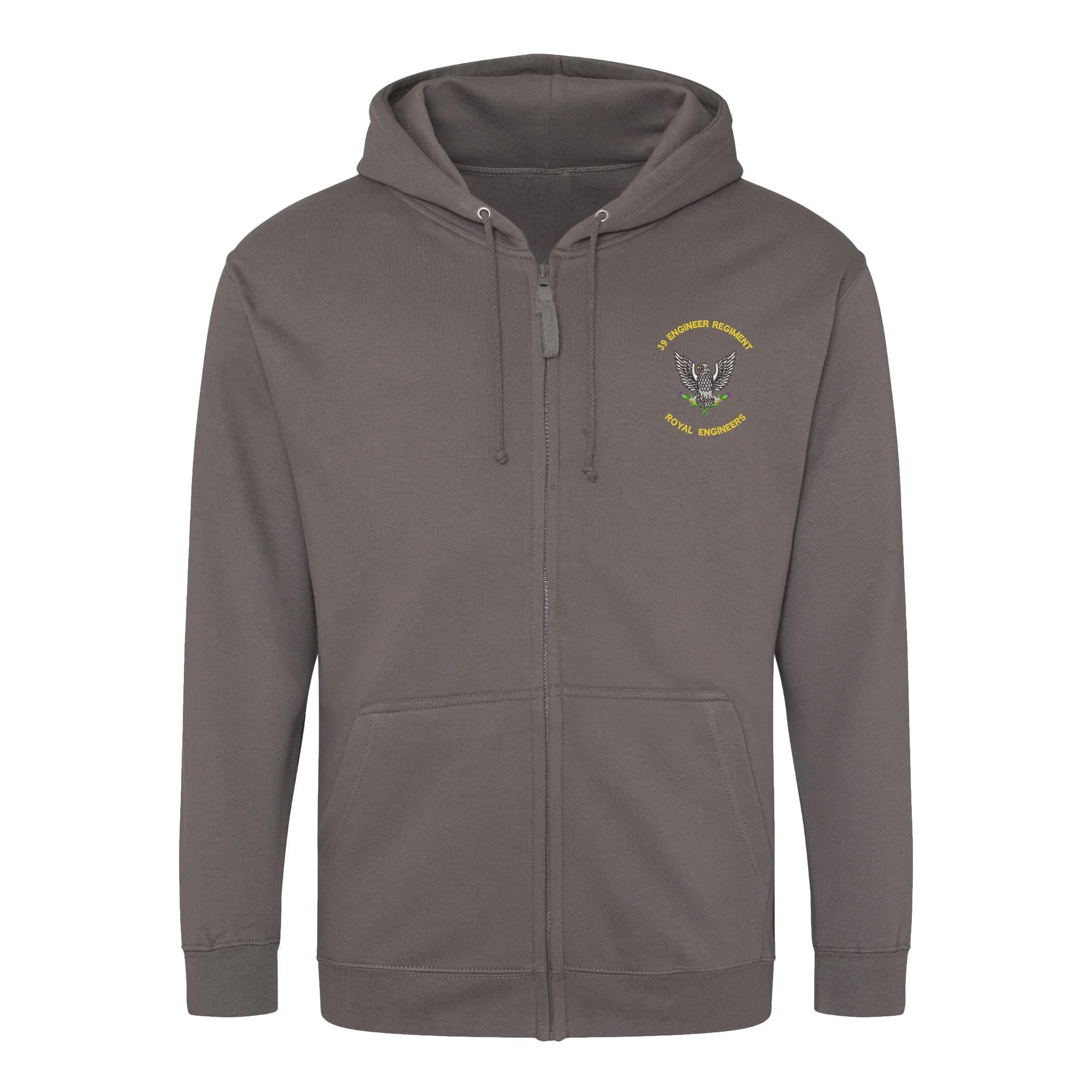 39 Engineer Regiment Zipped Hoodie - Image 5