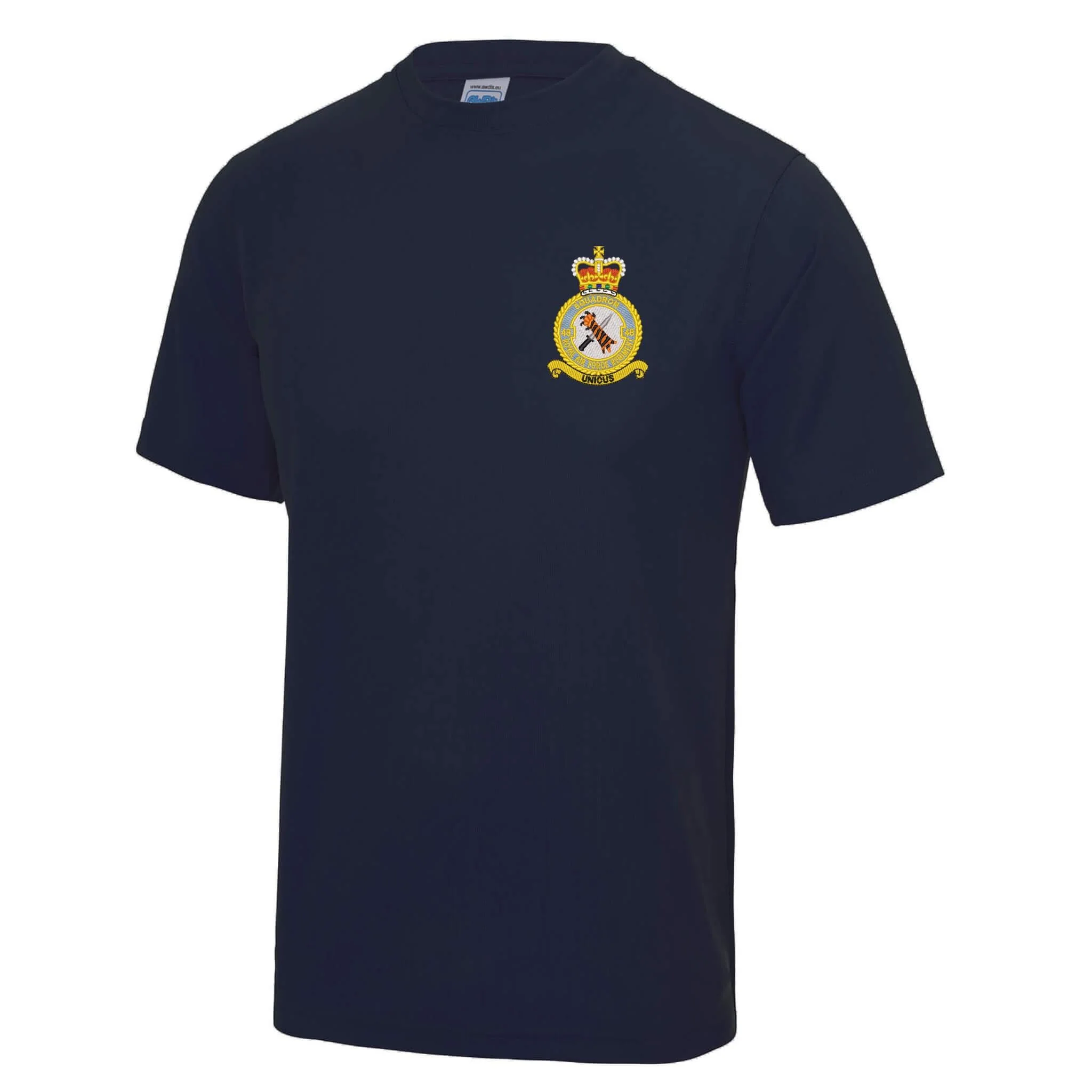 48 Squadron RAF Regiment Polyester T-Shirt - Image 8