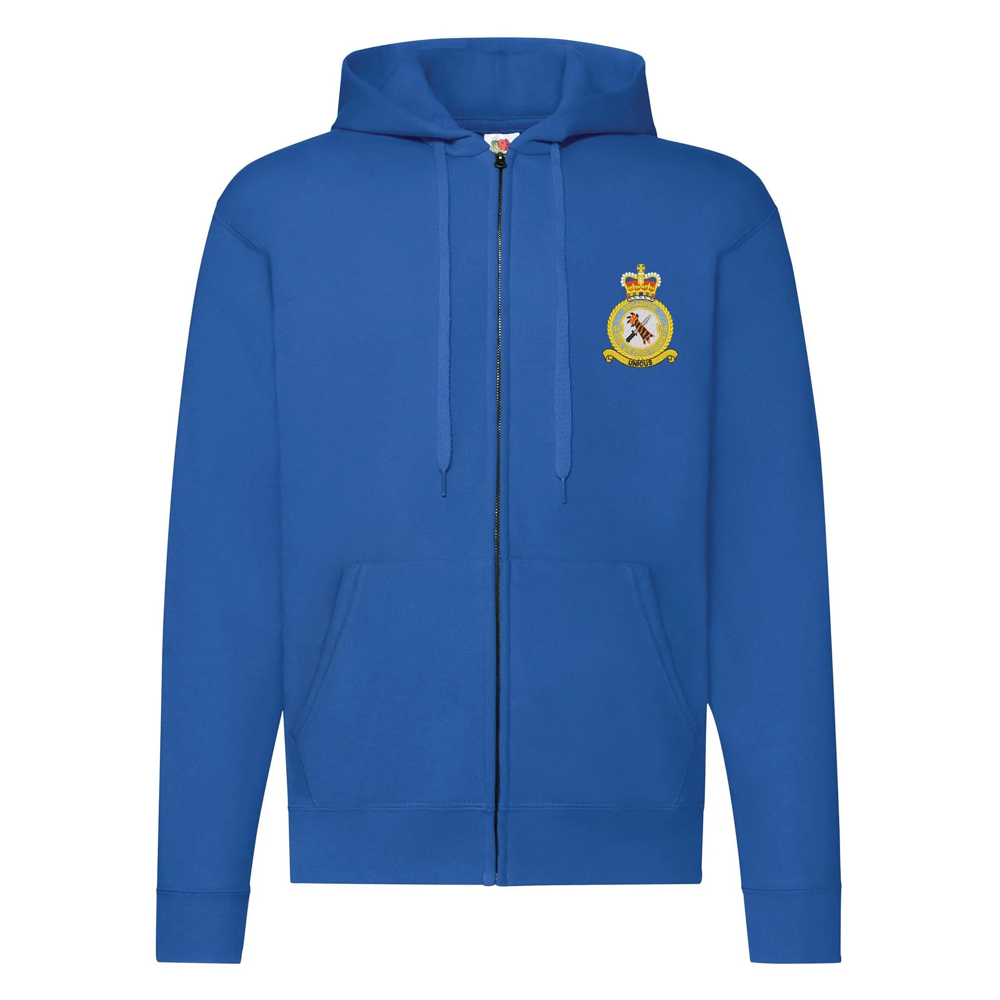 48 Squadron RAF Regiment Zipped Hoodie - Image 2