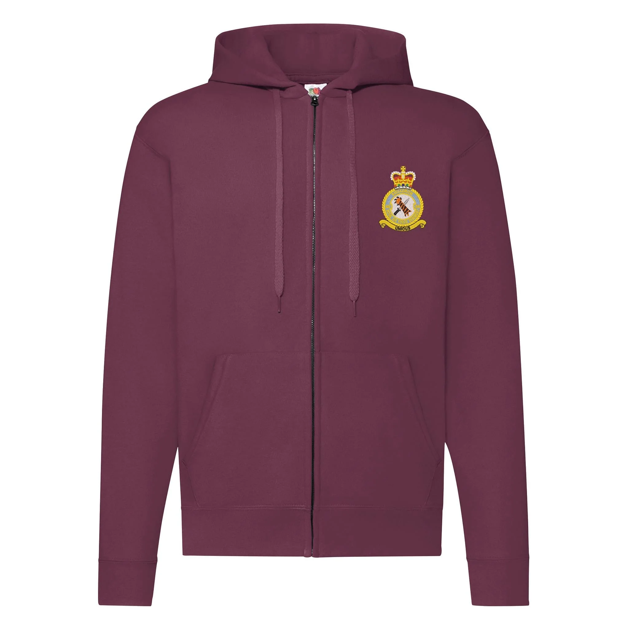 48 Squadron RAF Zipped Hoodie - Image 3