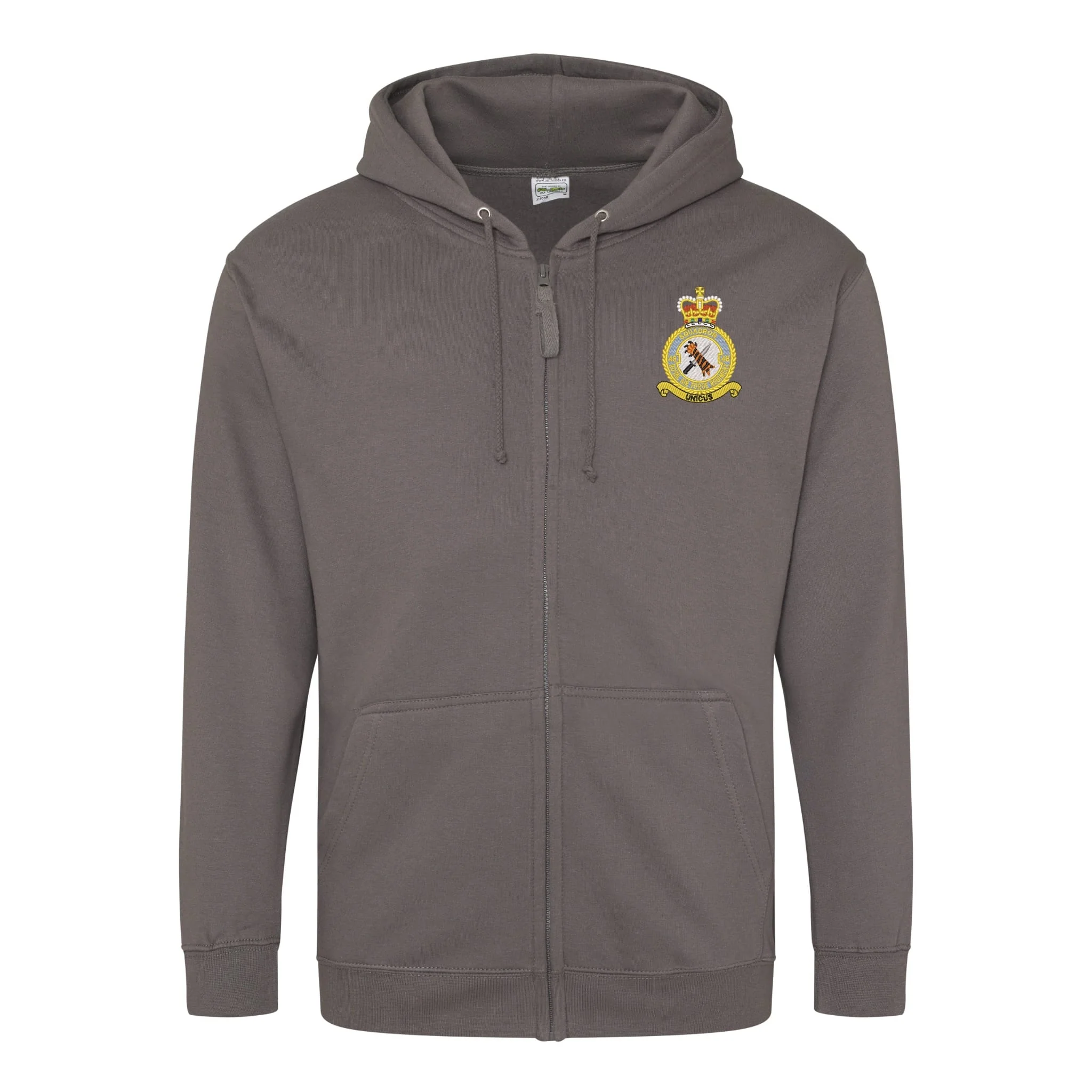 48 Squadron RAF Zipped Hoodie - Image 5