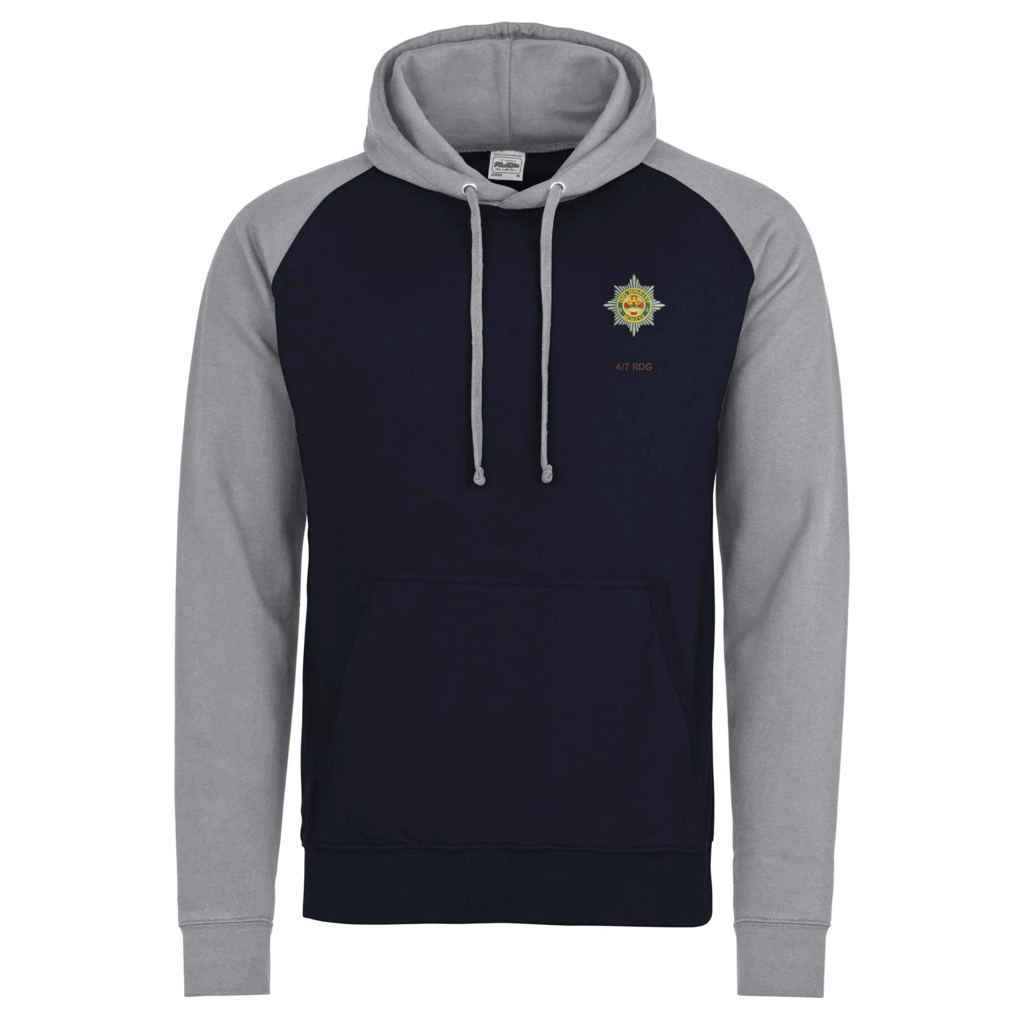 4th/7th Royal Dragoon Guards Contrast Hoodie - Image 4