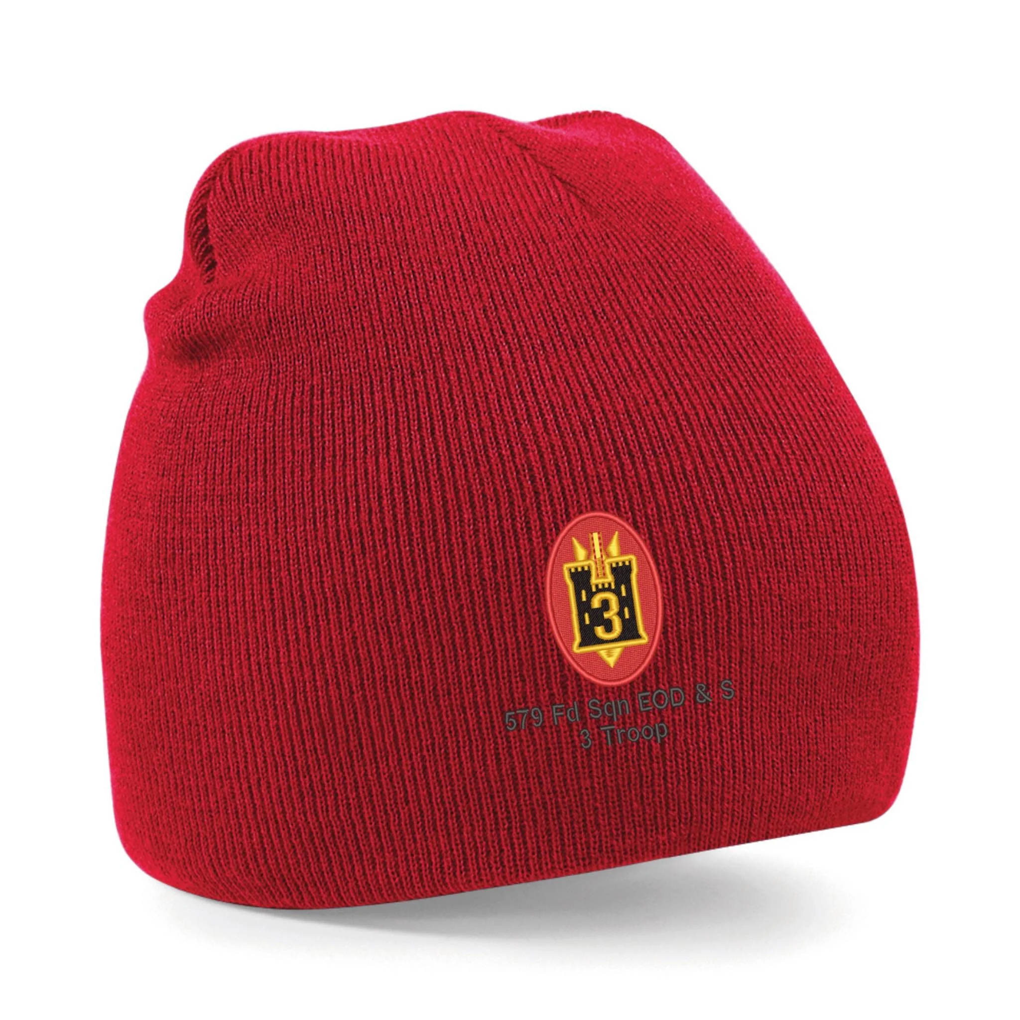 579 Fd Sqn EOD & S 3 Troop Beanie Hat - Image 11