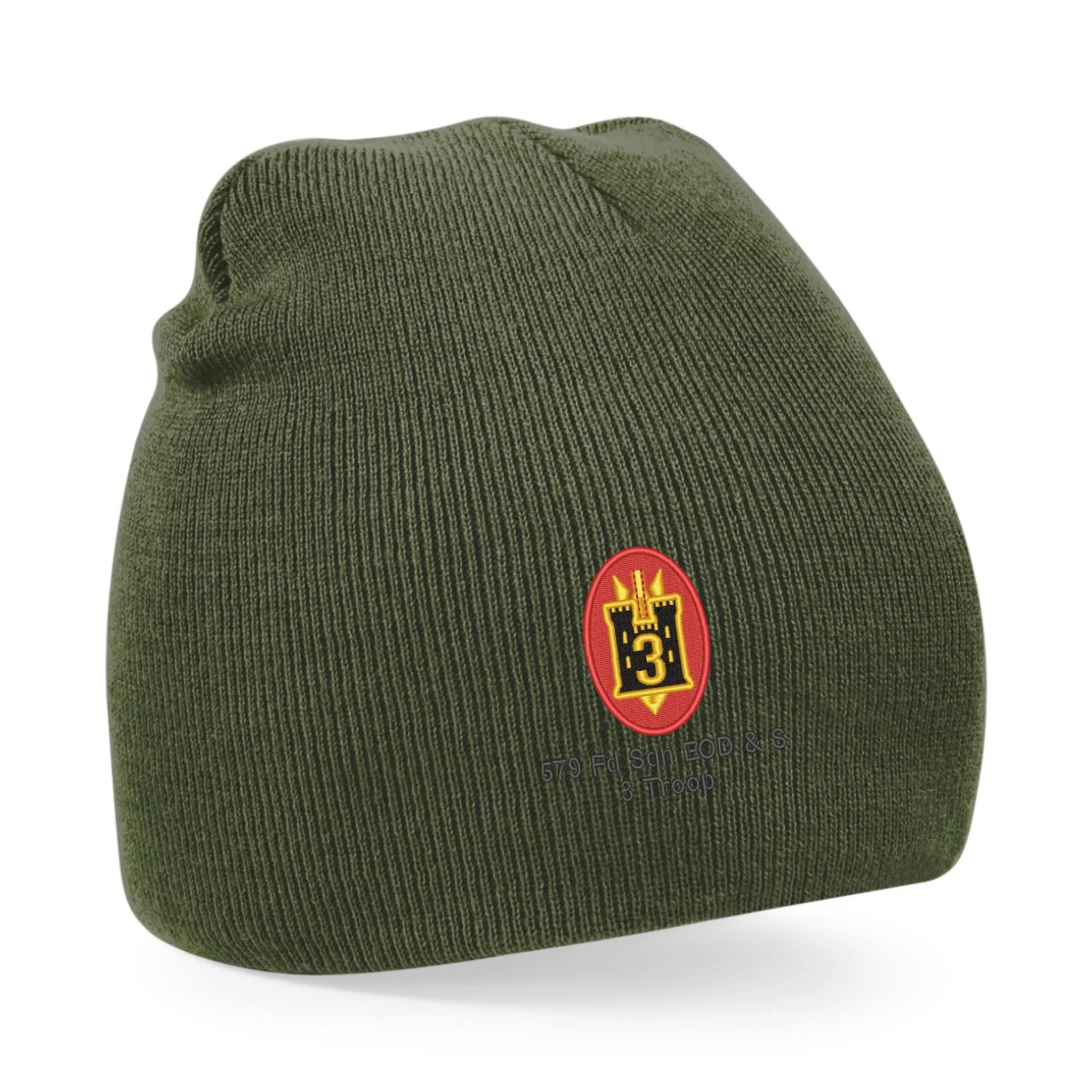 579 Fd Sqn EOD & S 3 Troop Beanie Hat - Image 15