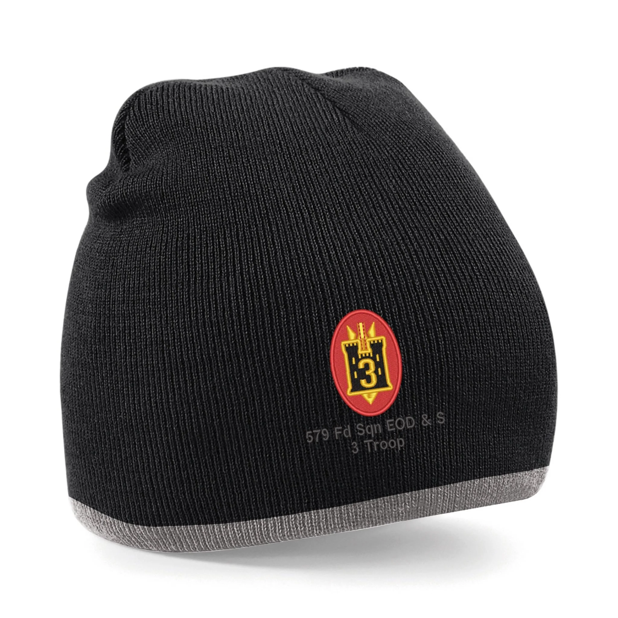 579 Fd Sqn EOD & S 3 Troop Beanie Hat - Image 6
