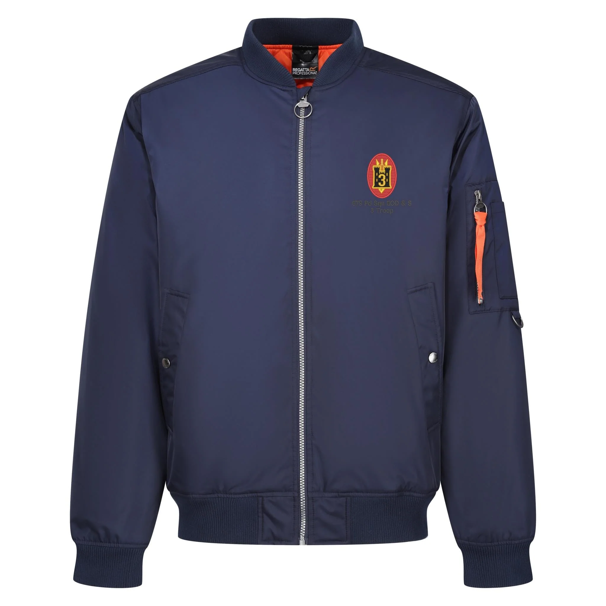 579 Fd Sqn EOD & S 3 Troop Pilot Jacket - Image 2