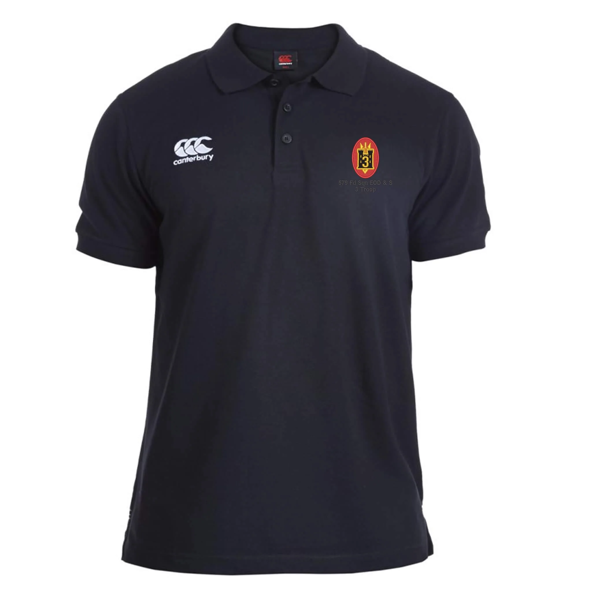 579 Fd Sqn EOD & S 3 Troop Canterbury Rugby Polo