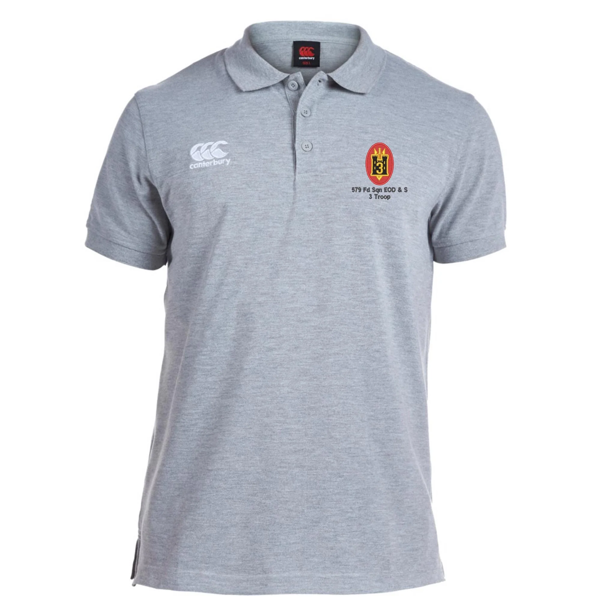 579 Fd Sqn EOD & S 3 Troop Canterbury Rugby Polo - Image 5