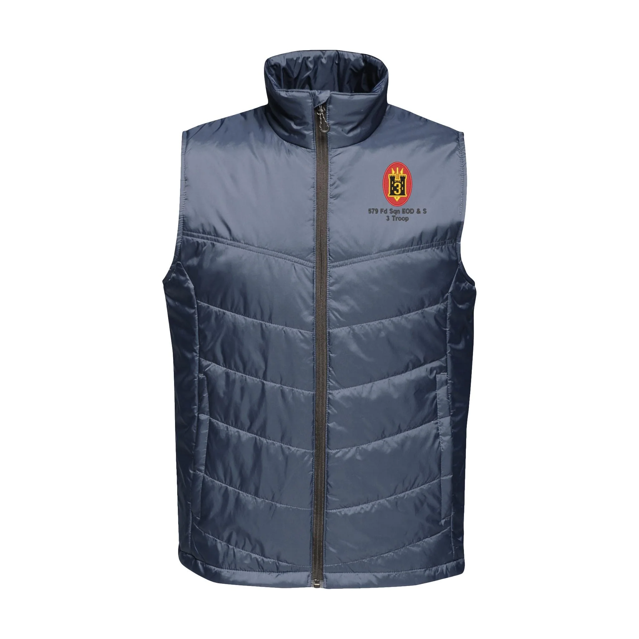 579 Fd Sqn EOD & S 3 Troop Insulated Bodywarmer - Image 3