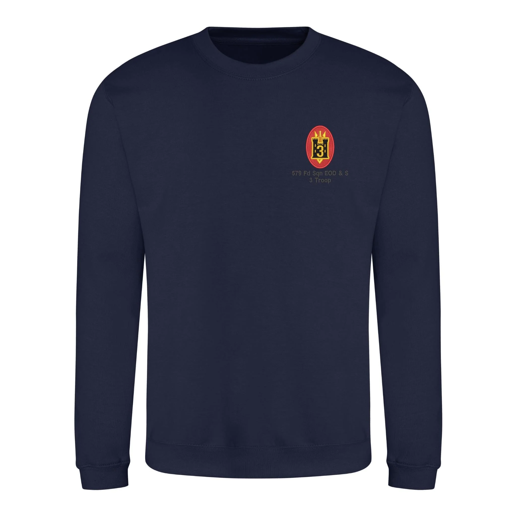 579 Fd Sqn EOD & S 3 Troop Sweatshirt - Image 3